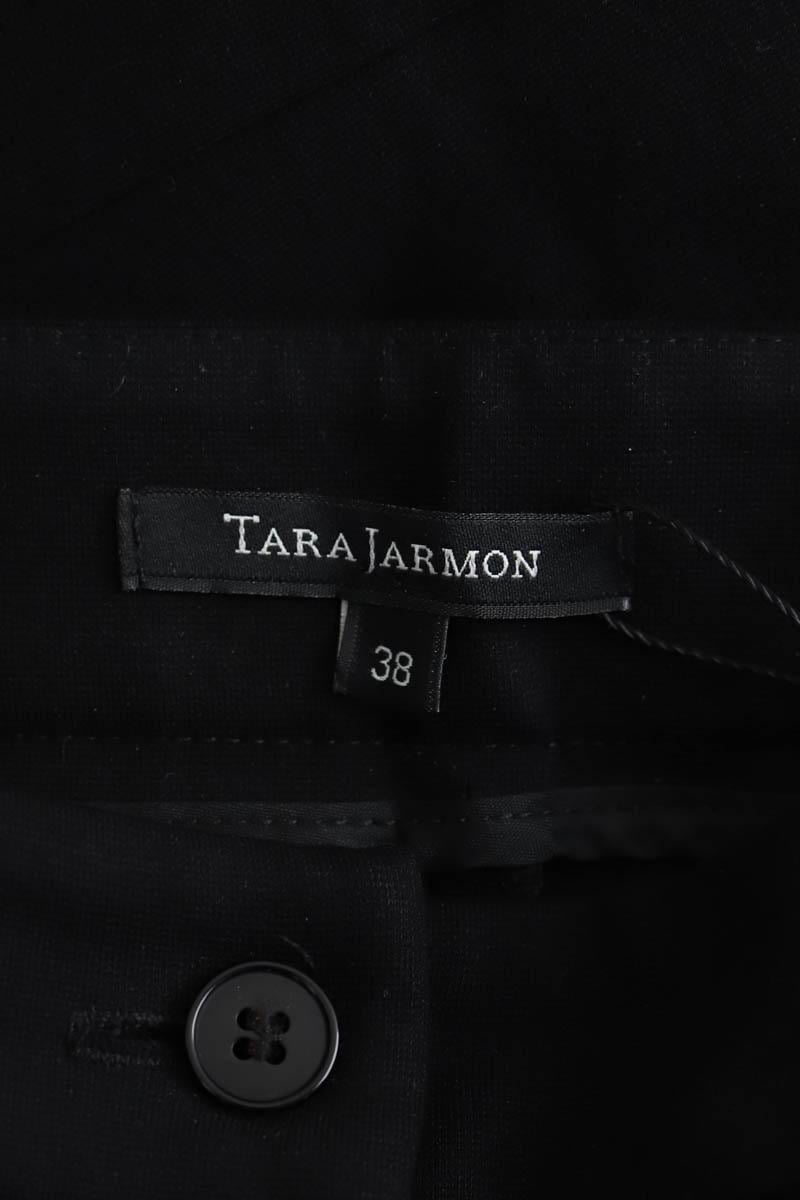 Black pants TARA JARMON - Seconde Main Black