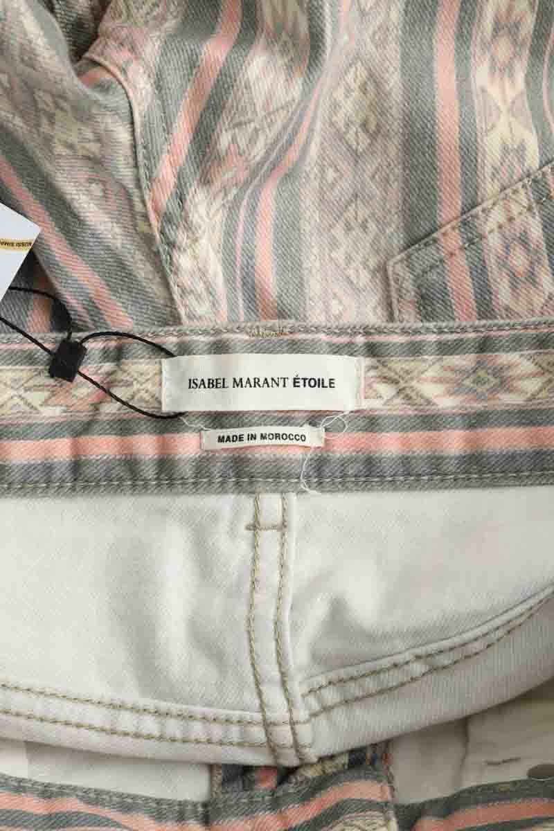 Cotton straight jeans Multicolored