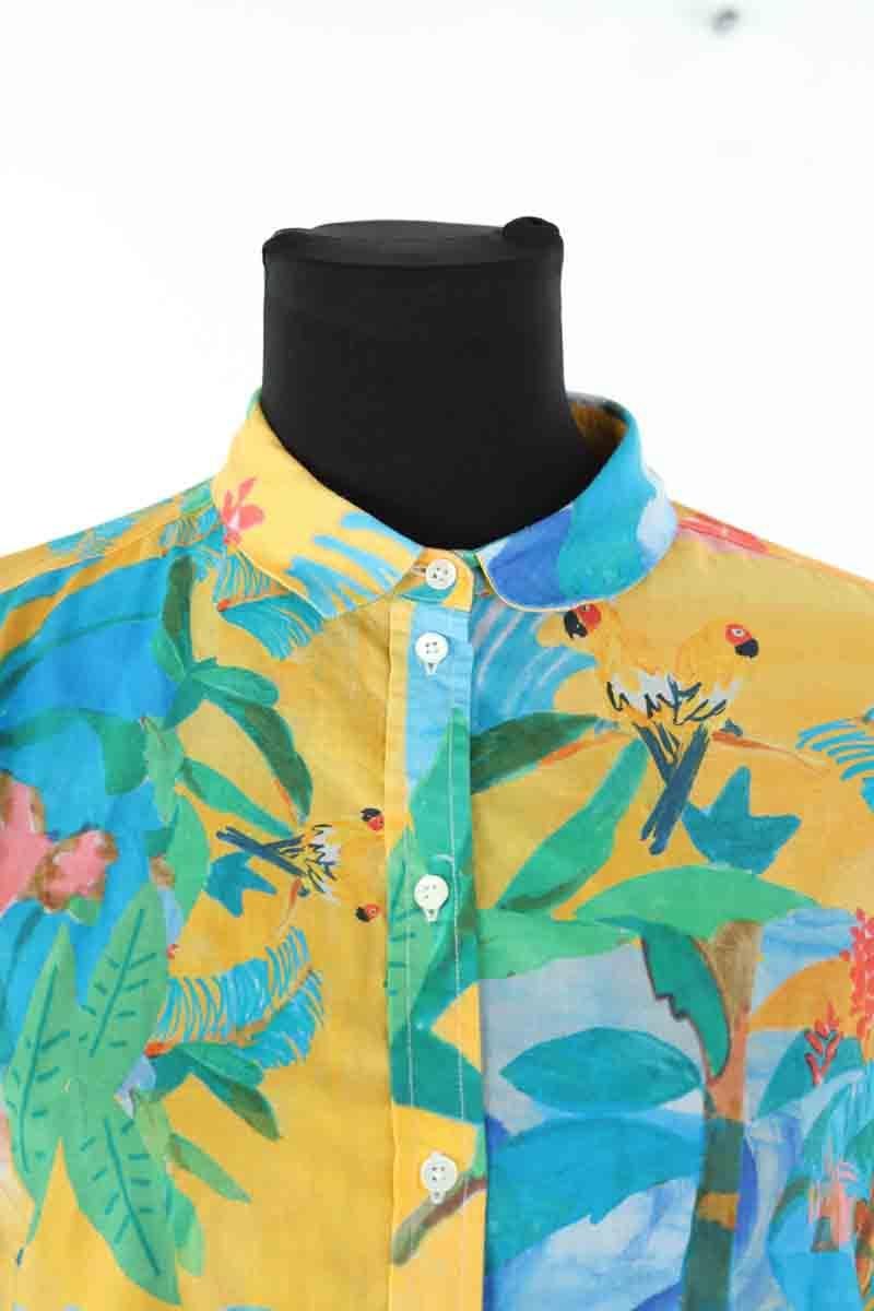 Cotton shirt SEZANE - Seconde main Multicolored