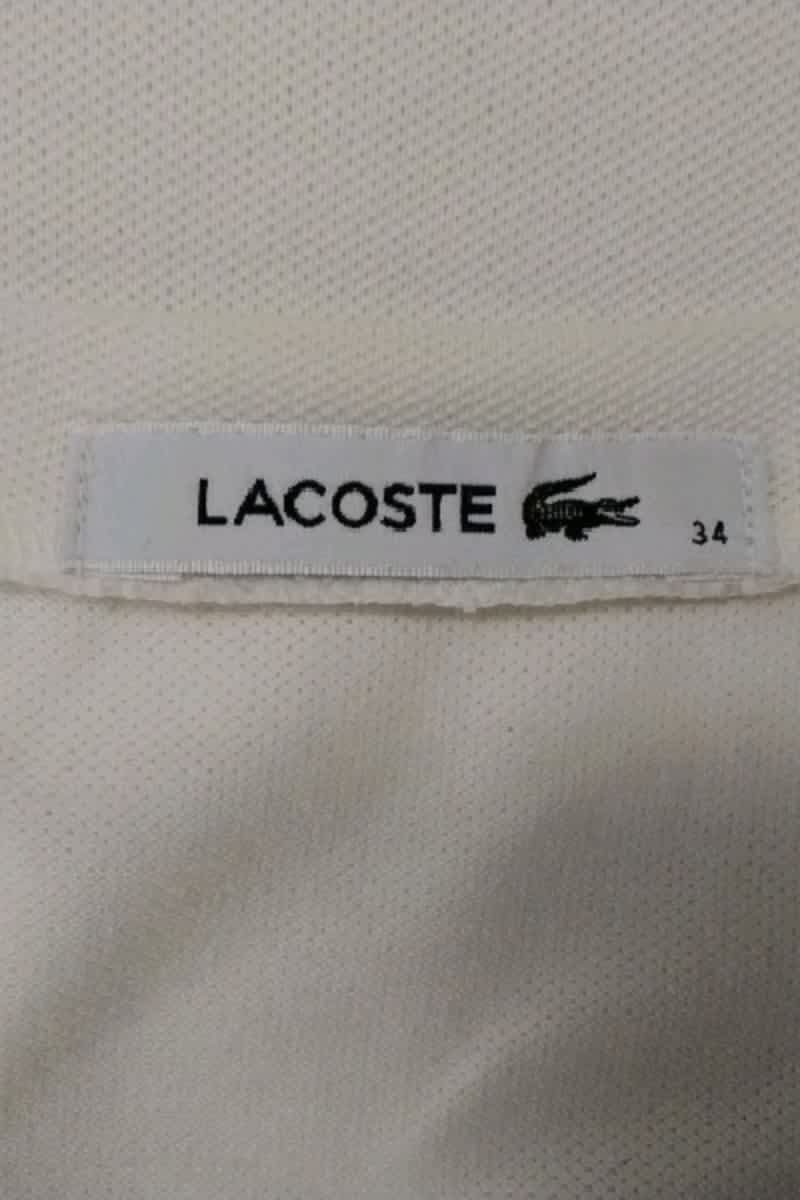 T-shirt LACOSTE - SECONDE MAIN White