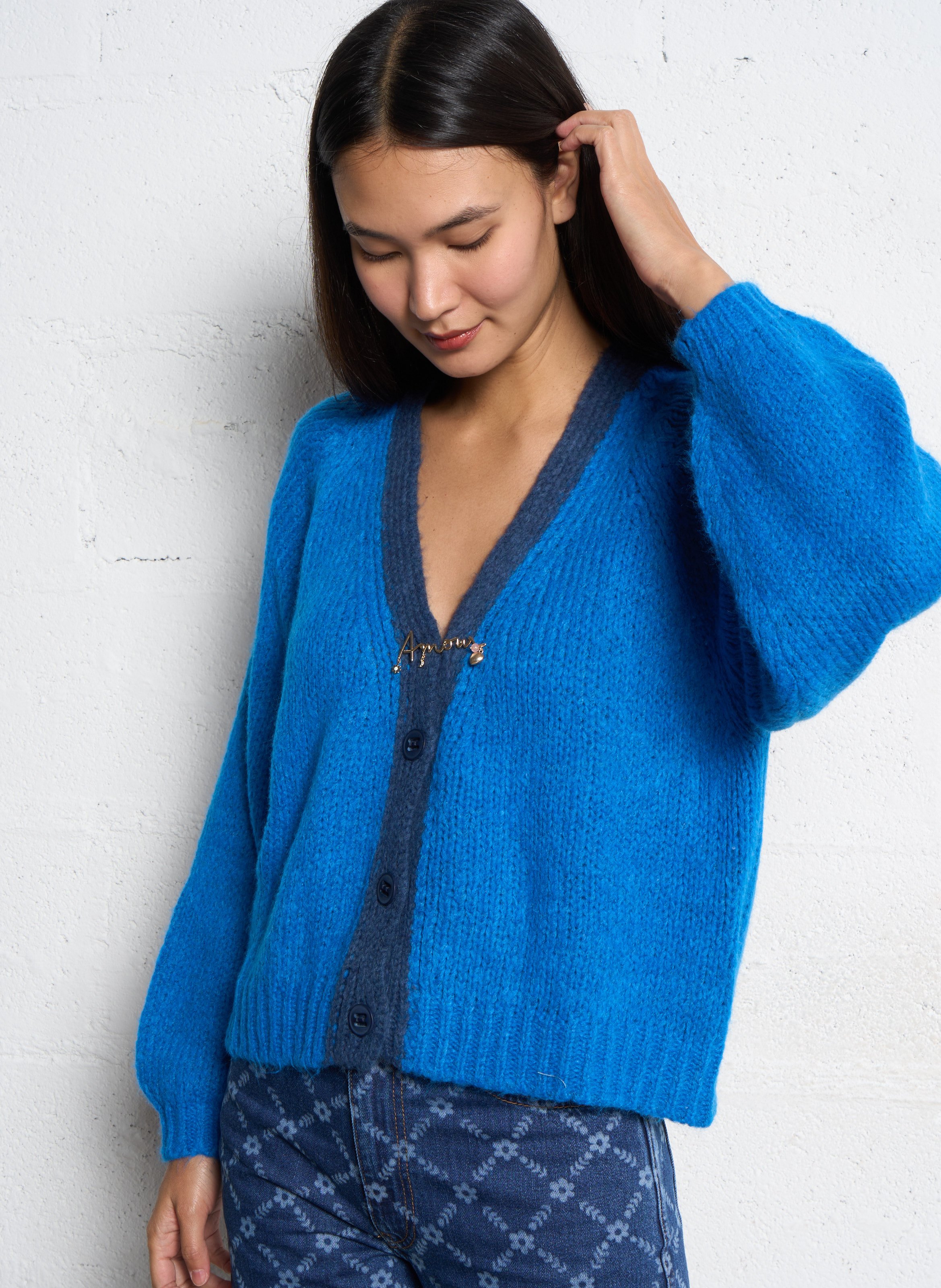 Gilet oversize col V DR BLOOM