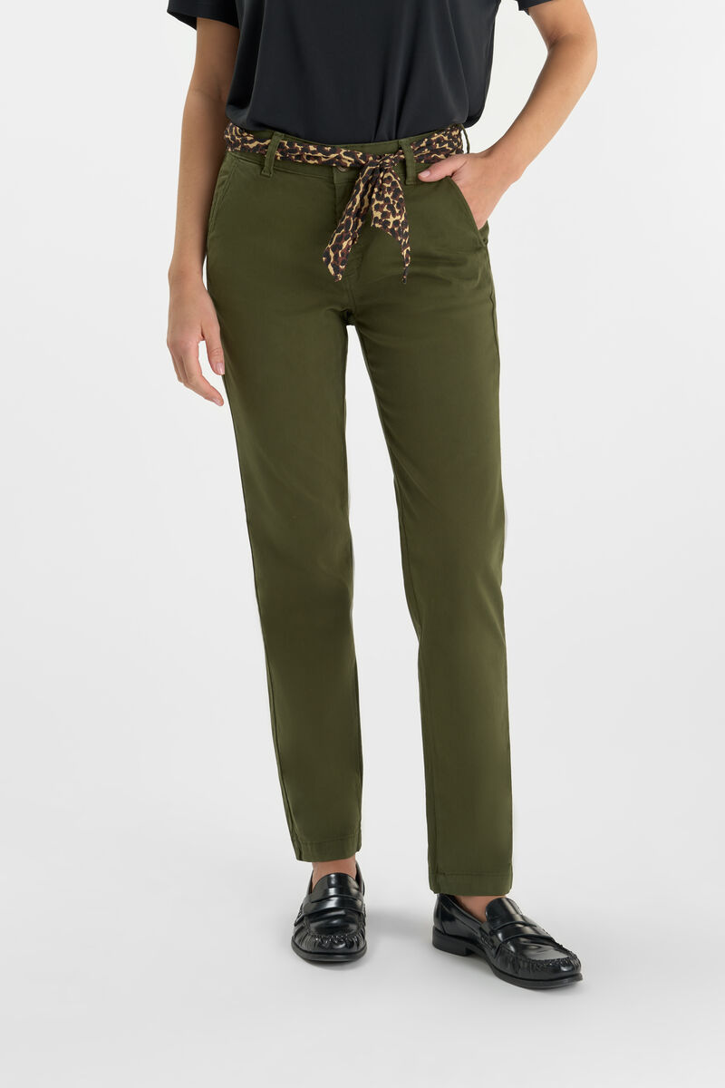 Carrot trousers LE TEMPS DES CERISES Green