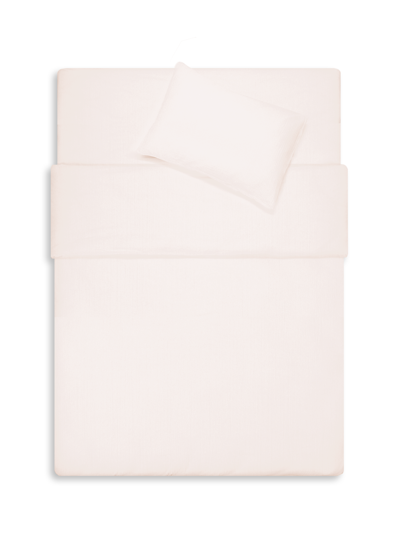 Dekbedovertrek van biokatoen AU PRINTEMPS PARIS MAISON Roze