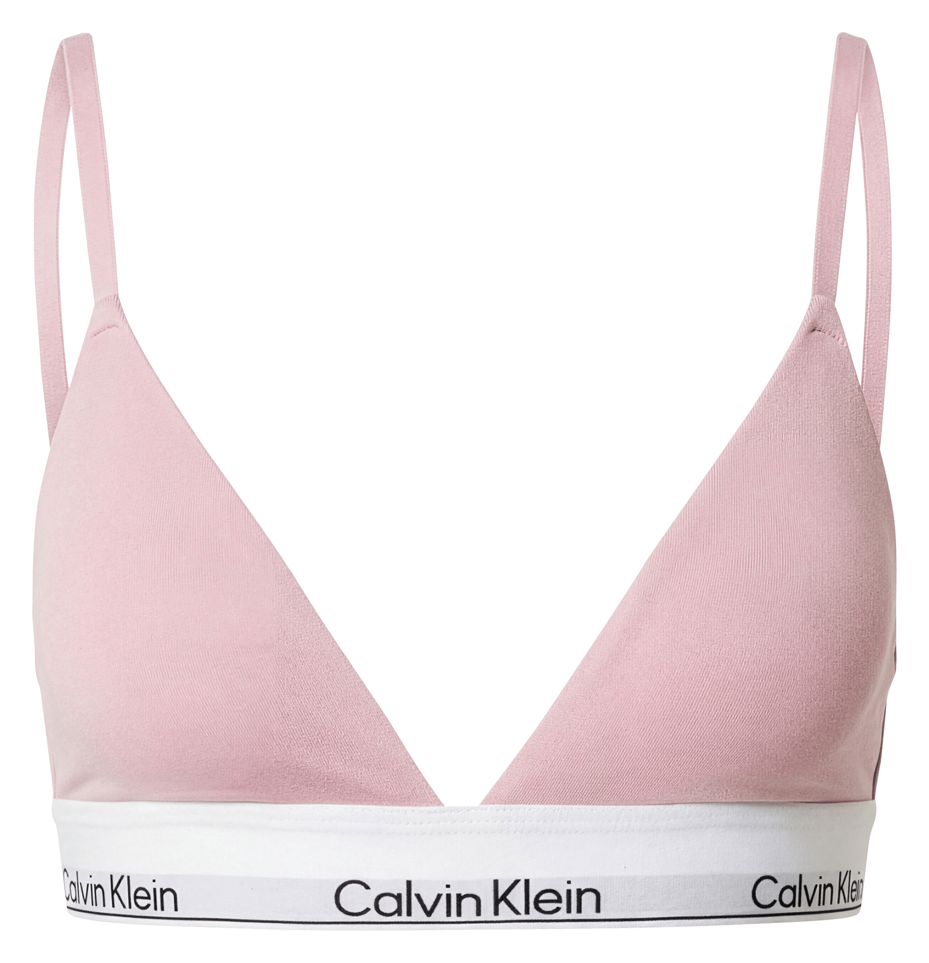 Driehoekige effen beha van gemengd katoen  Cradle pink