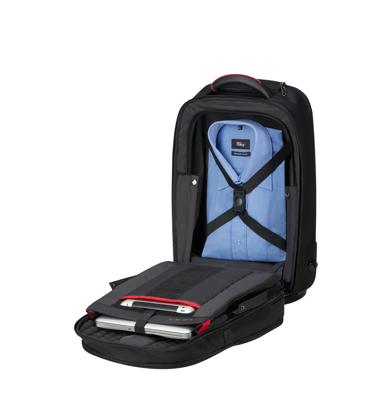 Pro-dlx 6 wheeled laptop backpack SAMSONITE Black