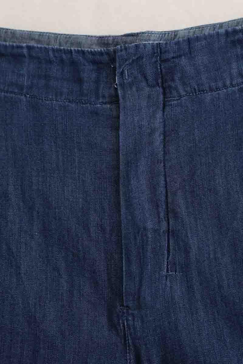 Wide trousers MAX MARA - Seconde Main Blue