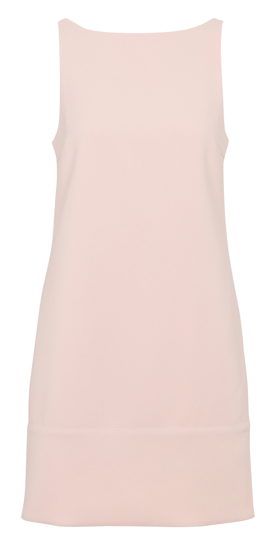 Korte, gerende jurk ZAPA Beige