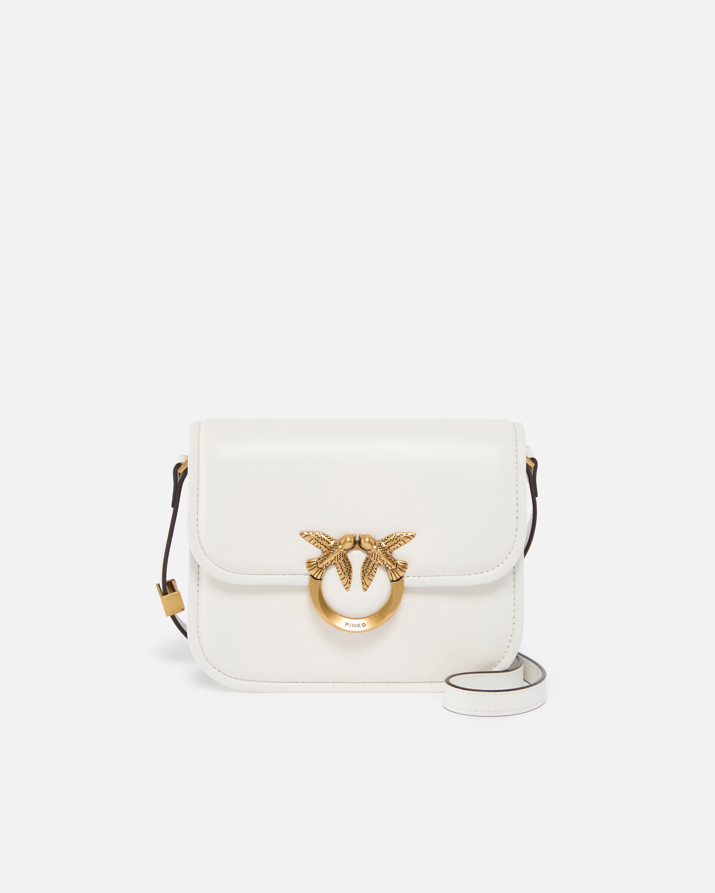 Sac moyen à épaule love bag box en cuir nappa PINKO