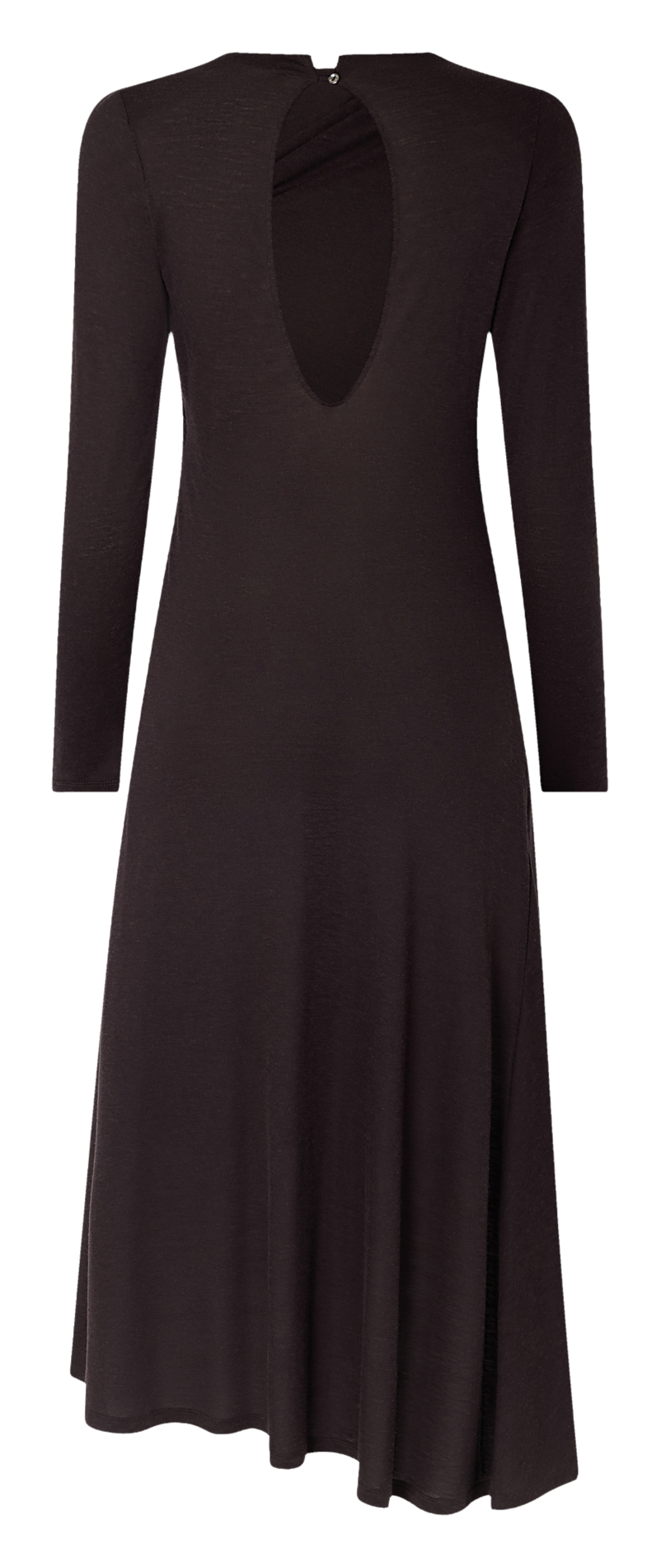 Robe cintrée évasée avec décolleté dos SESSUN Marron