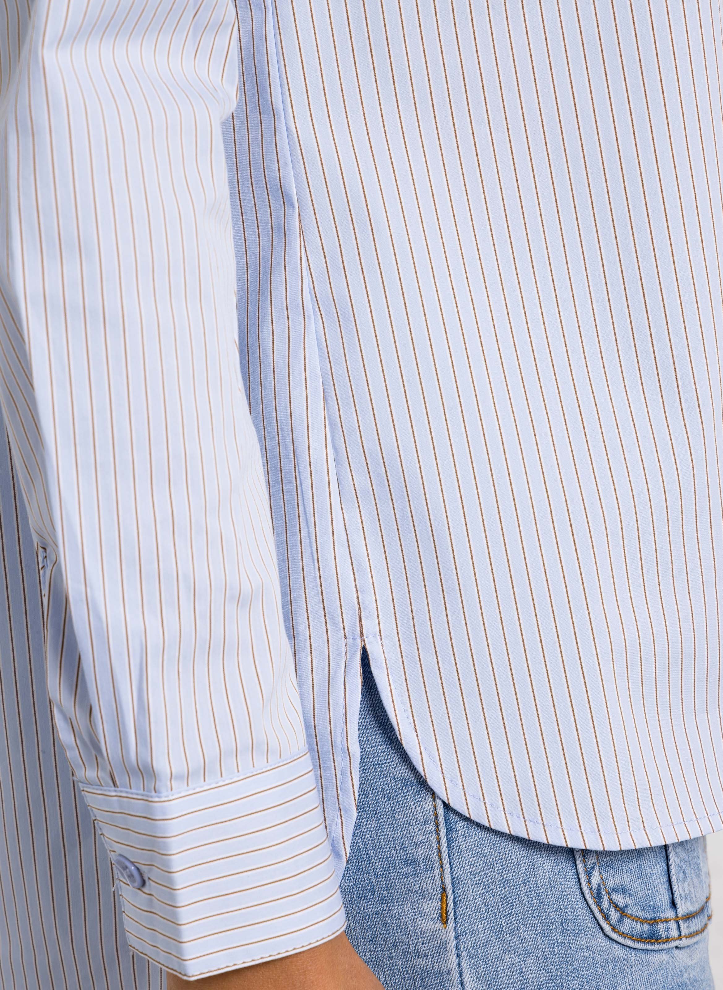 Straight cotton shirt LA PETITE ETOILE Beige