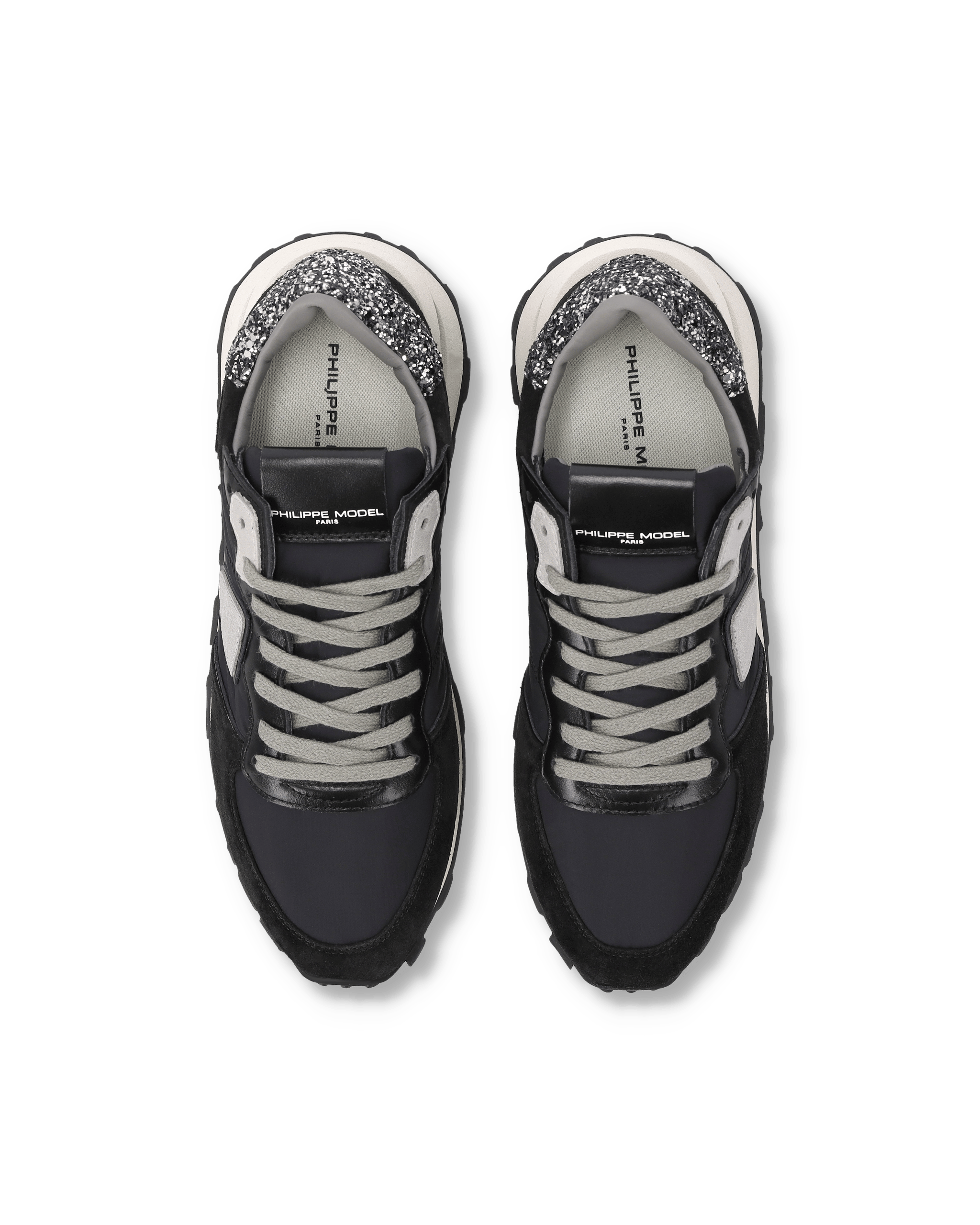 High-top running sneakers PHILIPPE MODEL Black