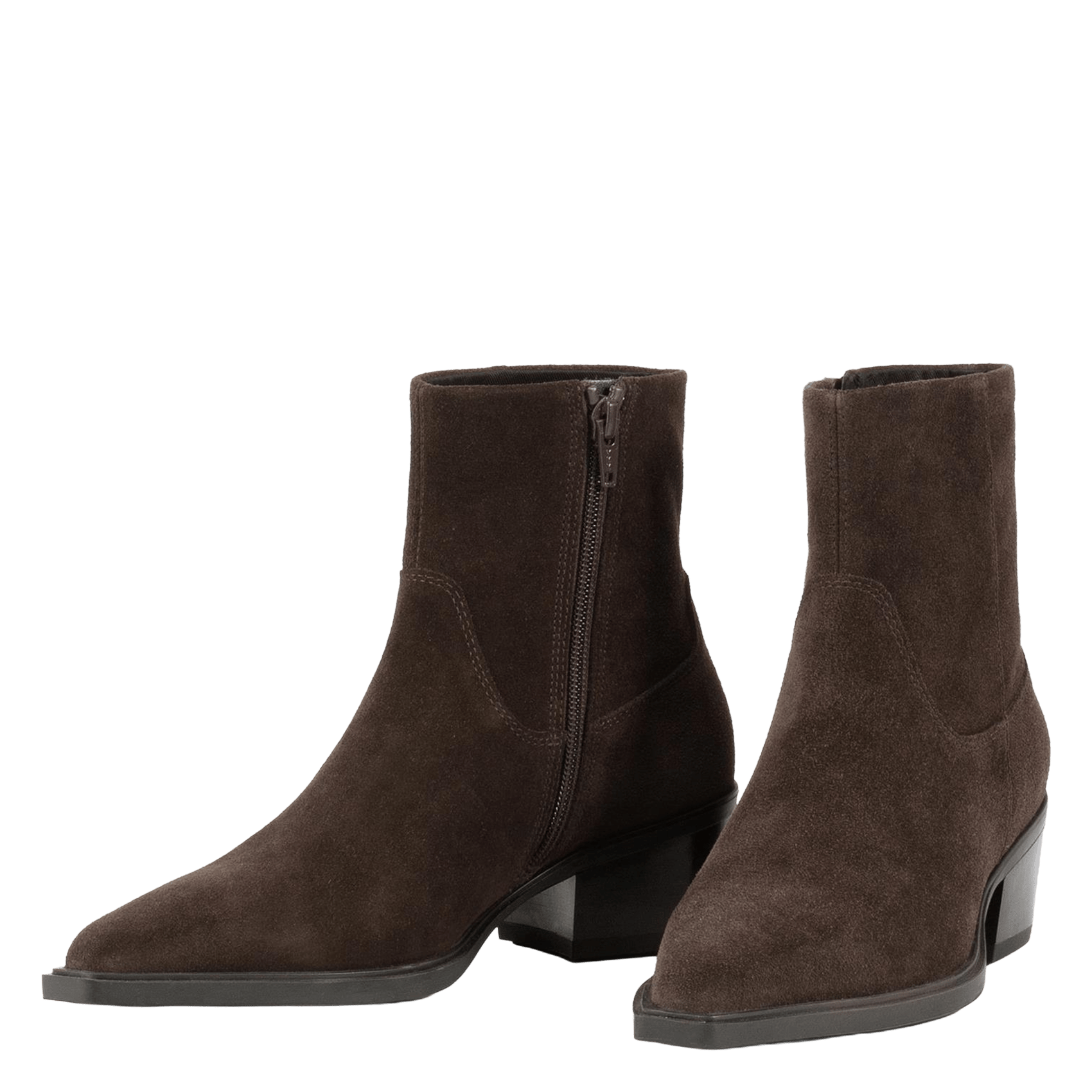 Suede ankle boots VAGABOND Brown