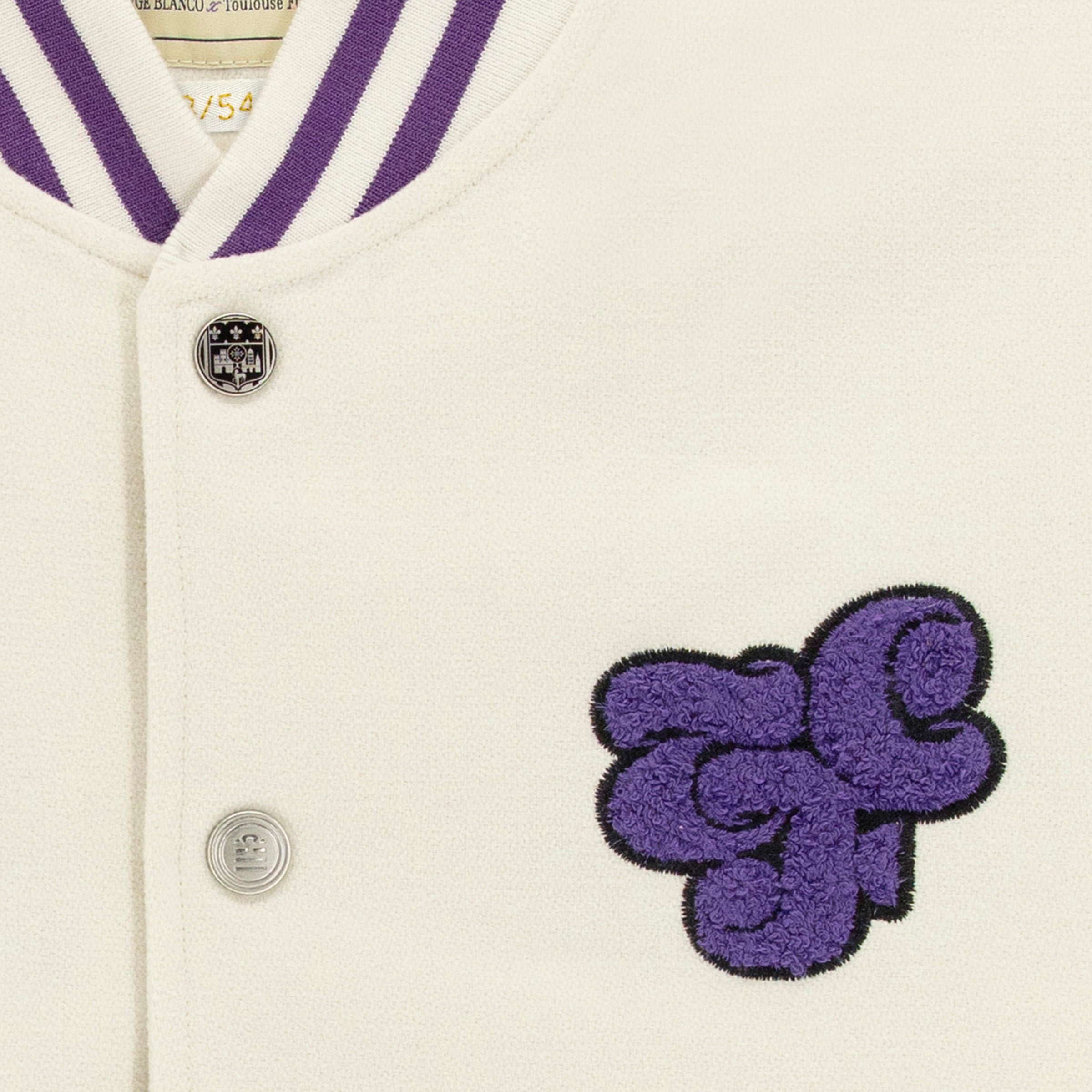 Teddy parka jacket SERGE BLANCO White
