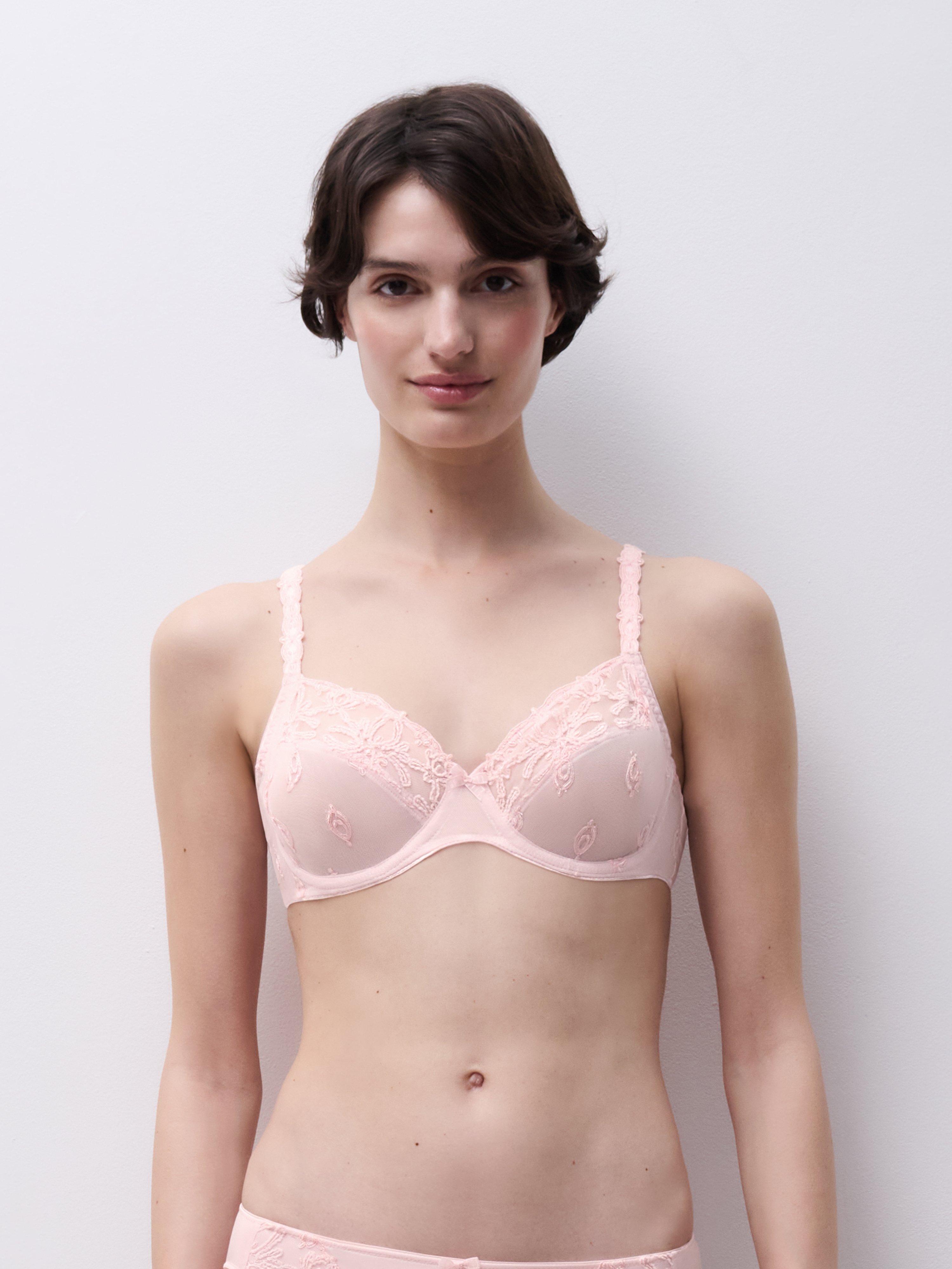 Full-cup bra CHANTELLE Pink