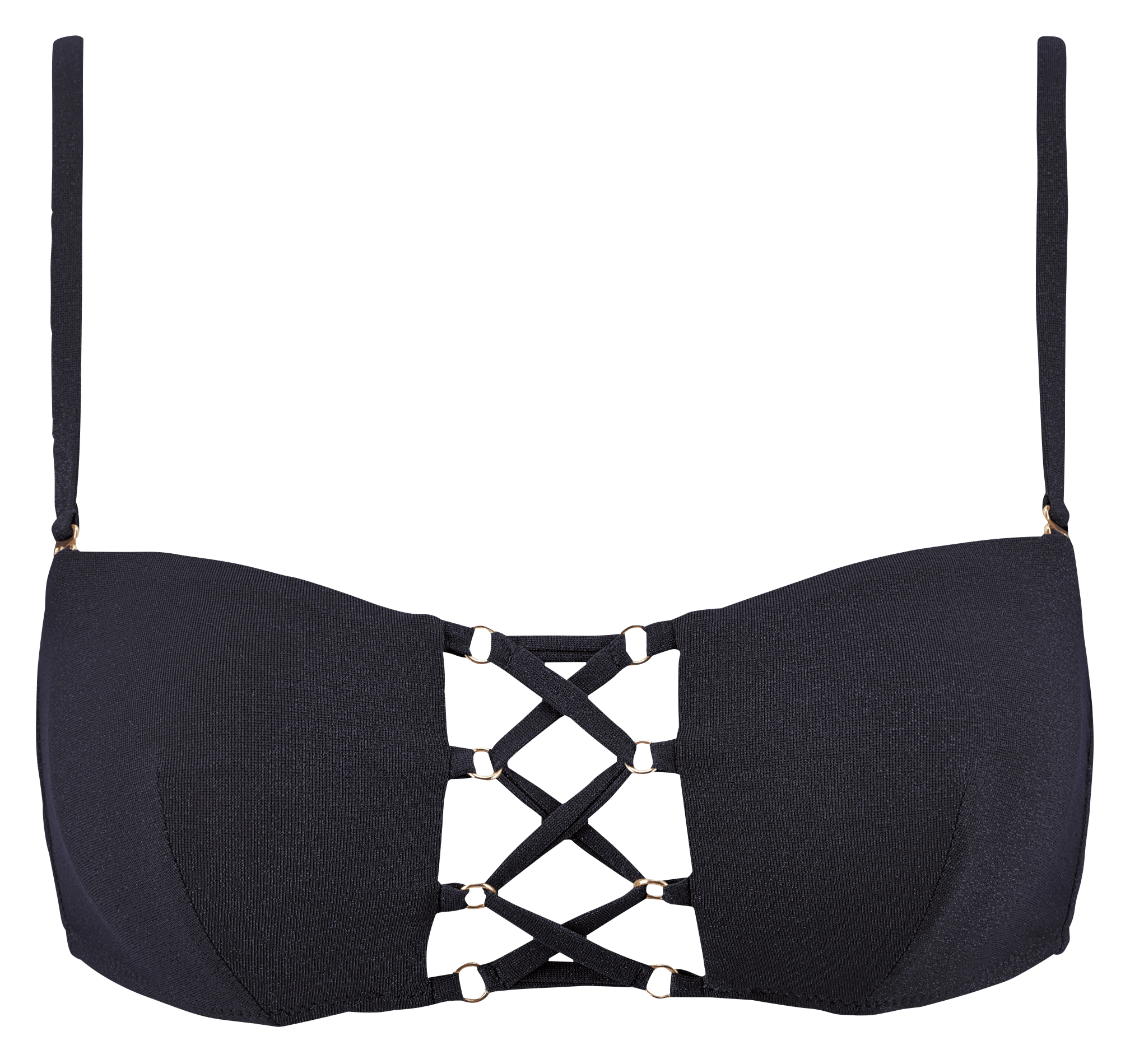 Bandeau Bikini Top Black Sand Aubade Women Place des Tendances
