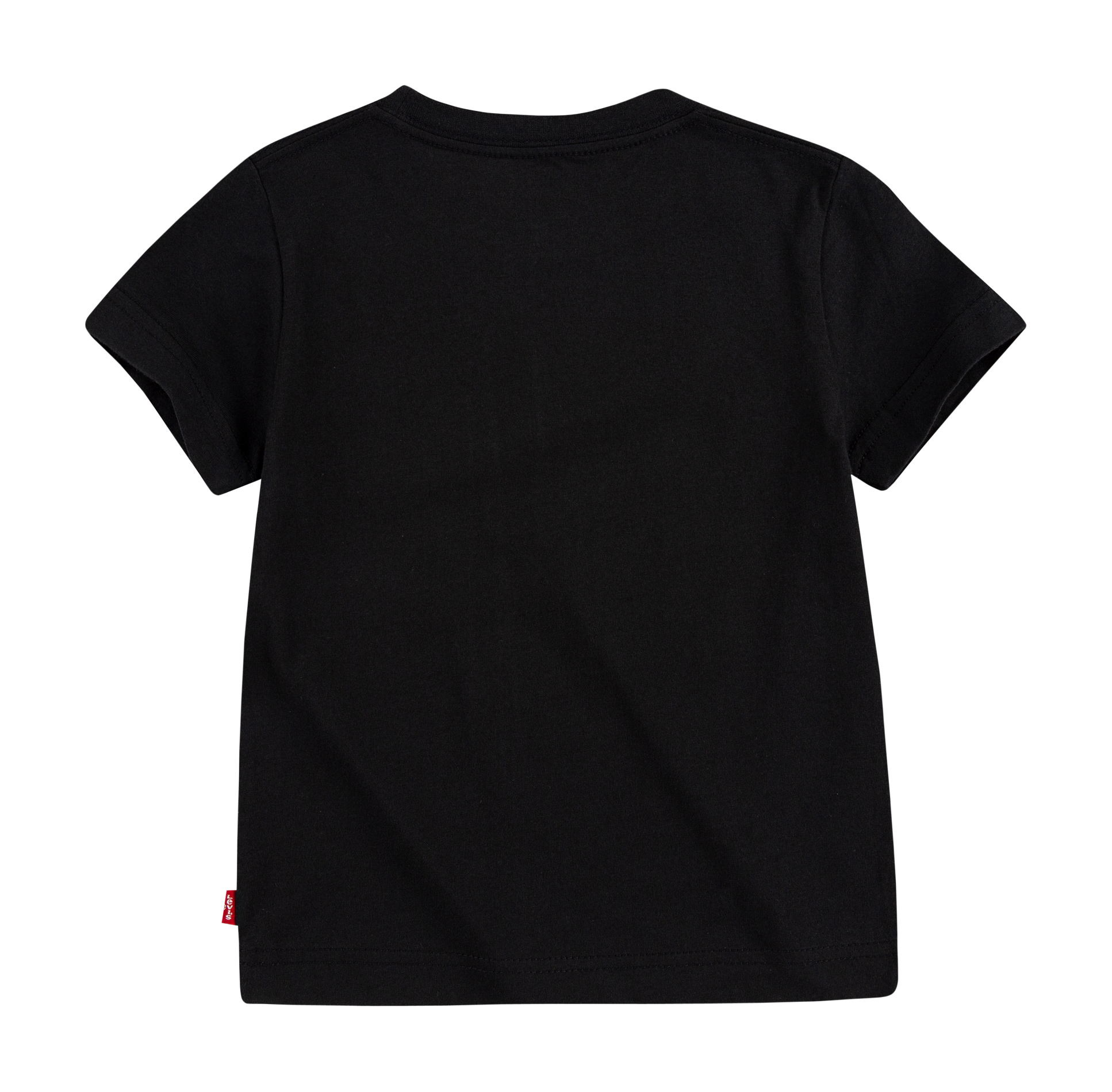 Straight cotton round-neck T-shirt LEVI'S KIDS Black