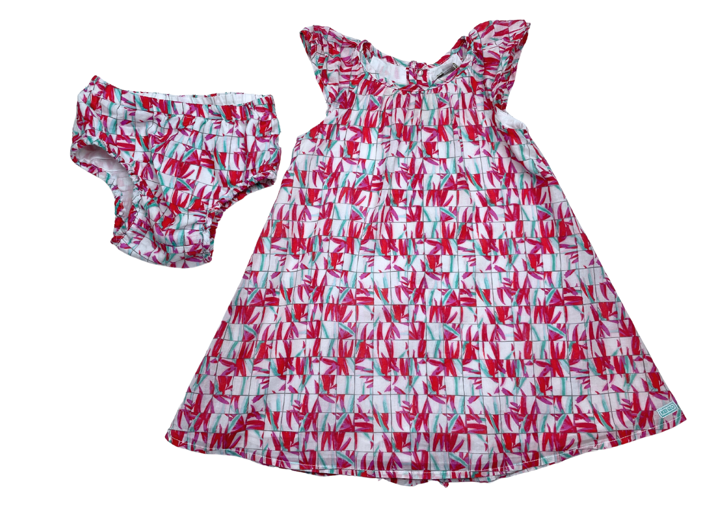 Multicolored baby outfit - 18 months KENZO - SECONDE MAIN Multicolored