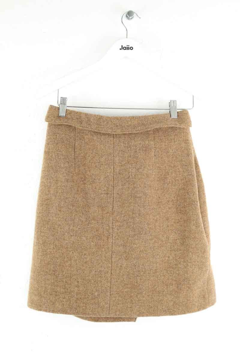 Wool mini skirt VALENTINE GAUTHIER- SECONDE MAIN Brown