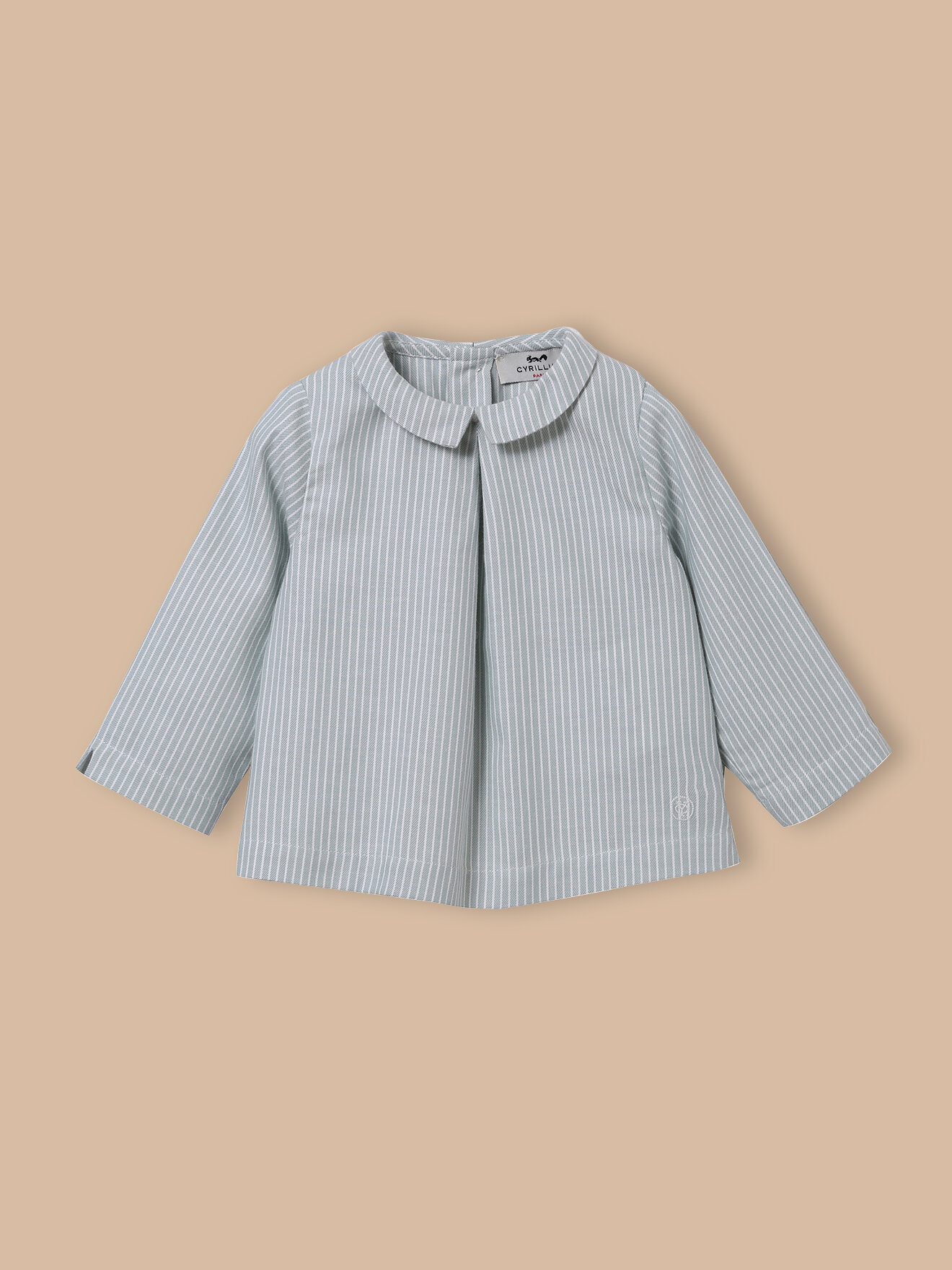 Gingham blouse CYRILLUS Green