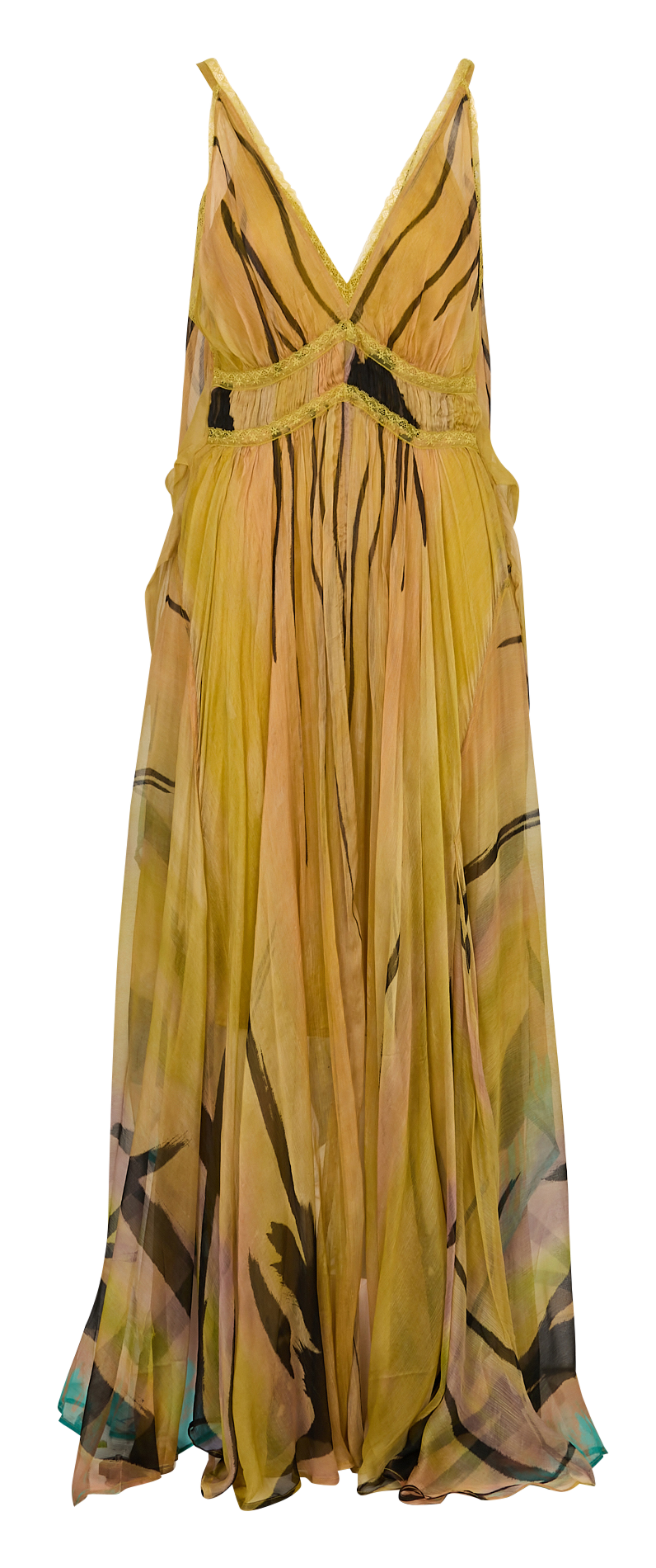 Robe longue imprimée MES DEMOISELLES Multicolore