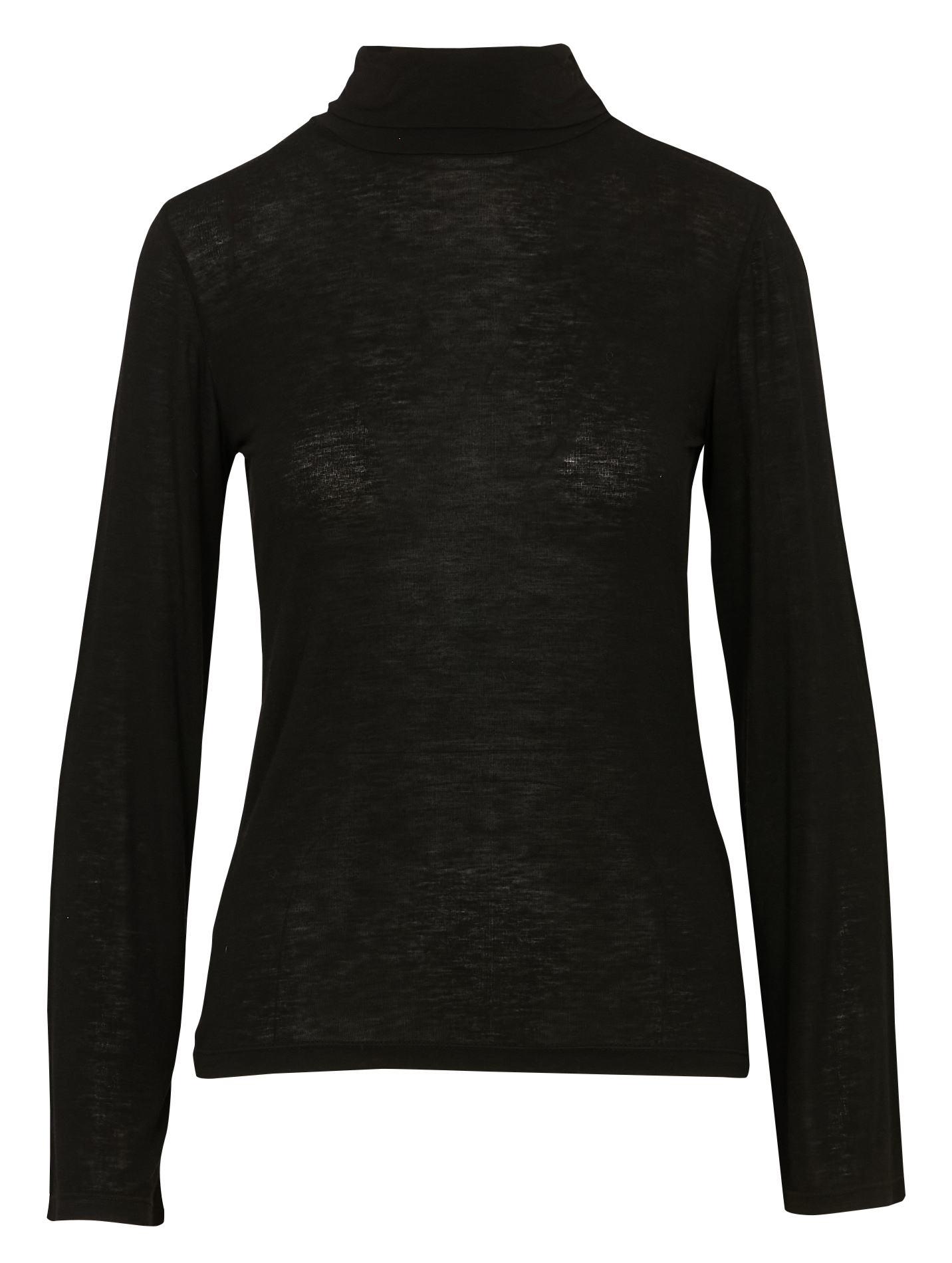 Top col roulé LA FEE MARABOUTEE Noir