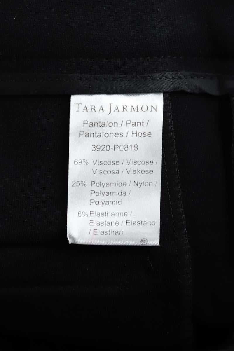 Black pants TARA JARMON - Seconde Main Black
