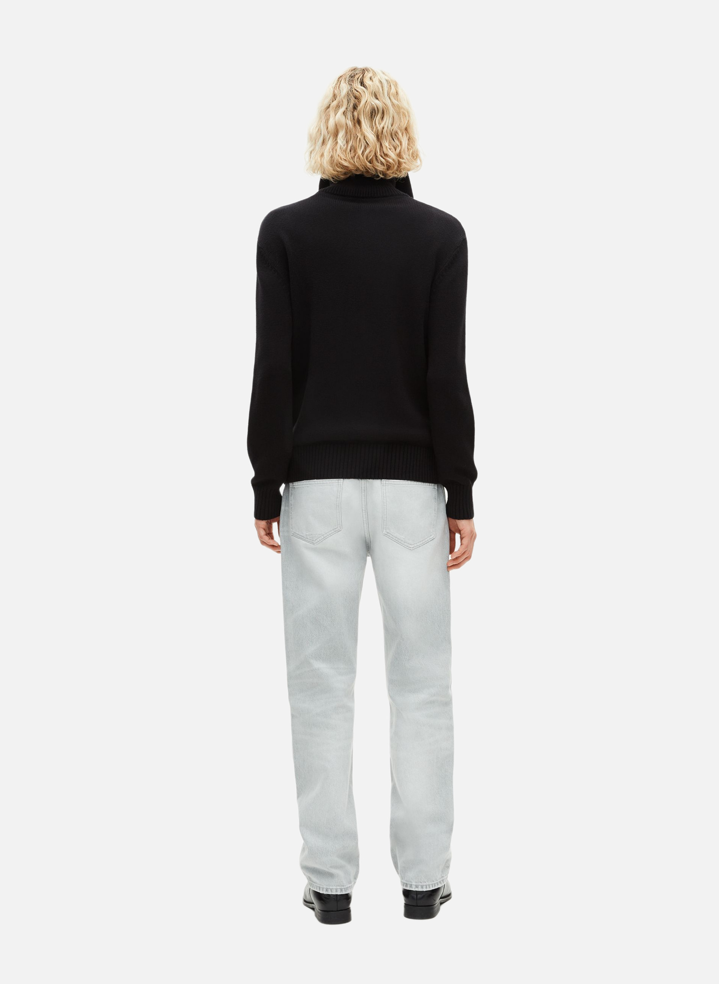 Zip-up cardigan THE KOOPLES Black