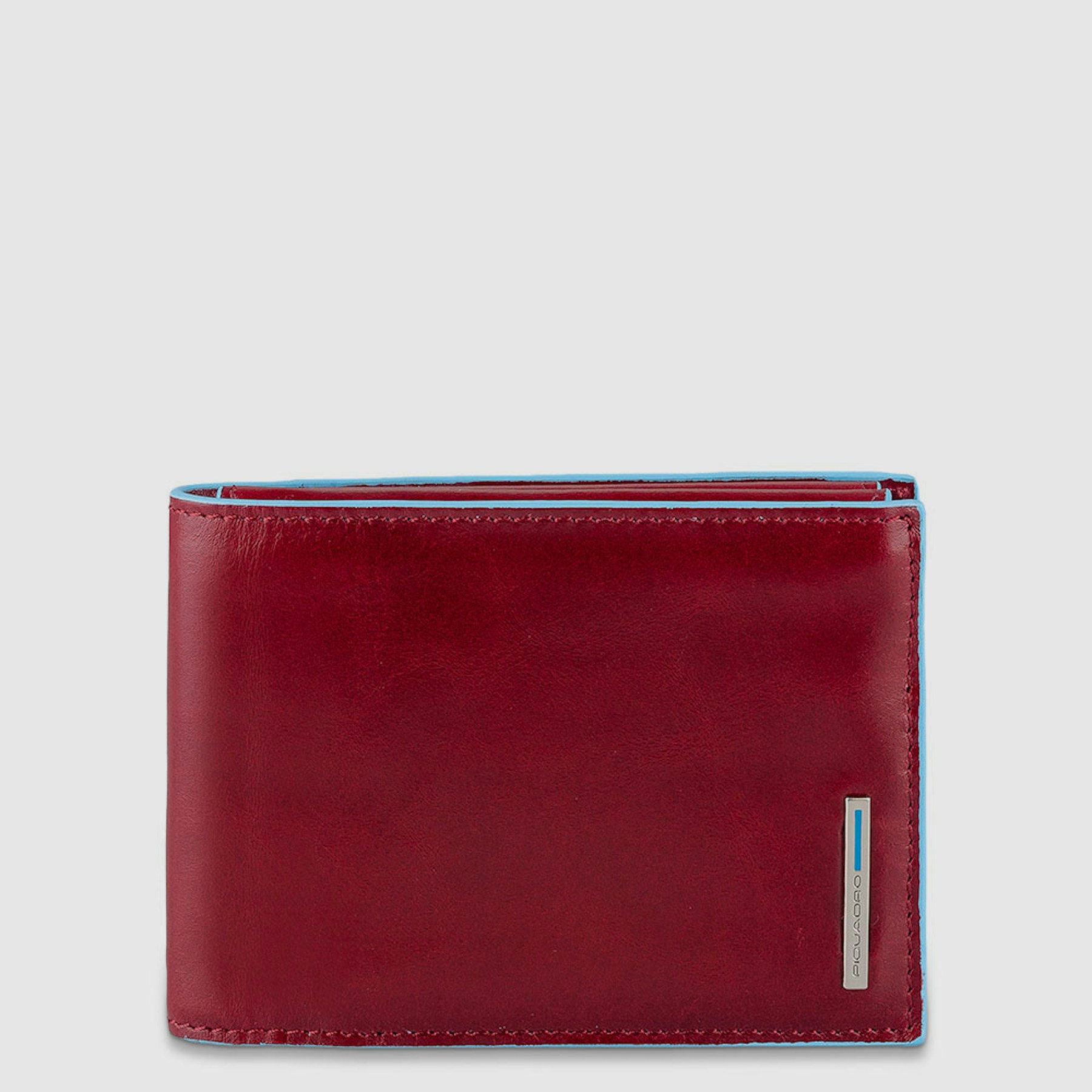 Babylon leather wallet PIQUADRO Red