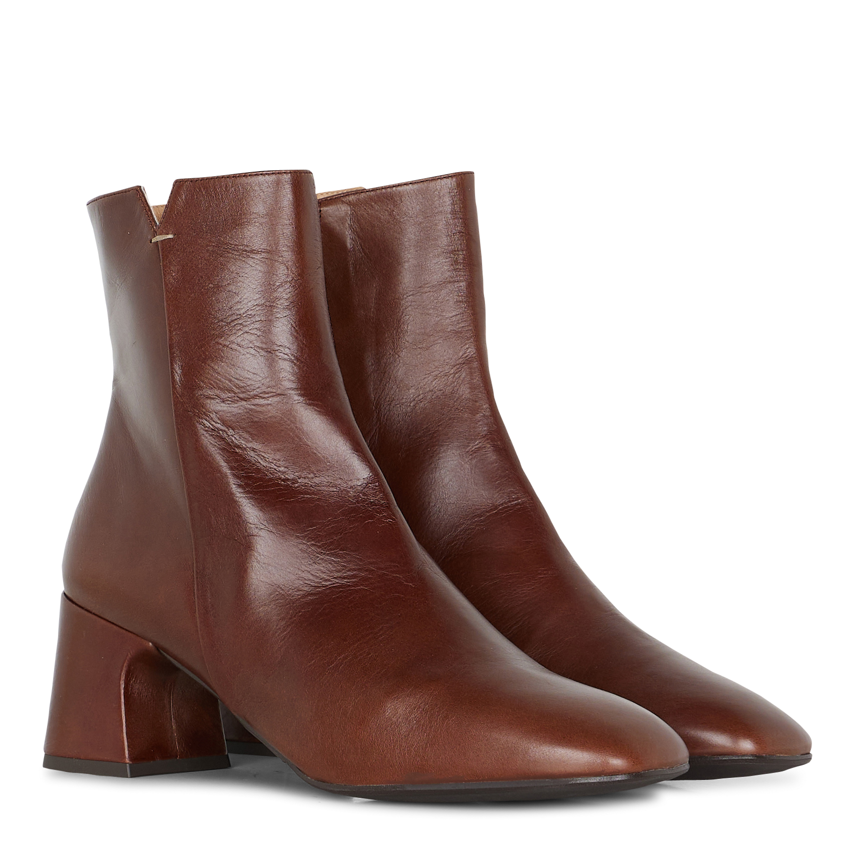 Bianca - Lederstiefeletten BILLI BI Braun