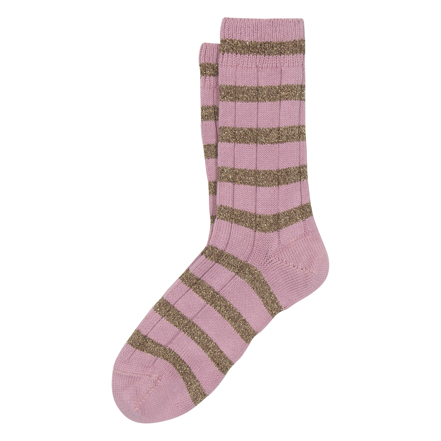 Chaussettes en coton mélangé rayé ANT45