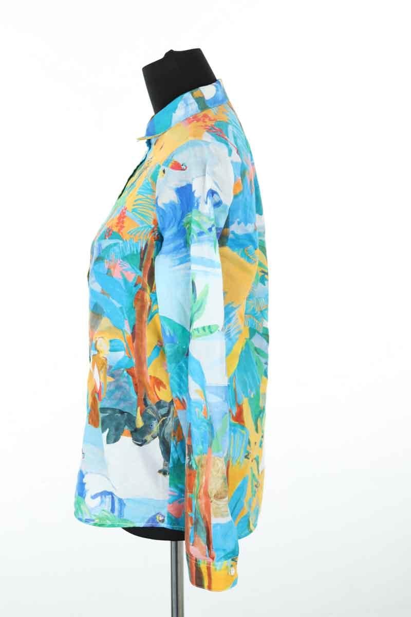 Cotton shirt SEZANE - Seconde main Multicolored