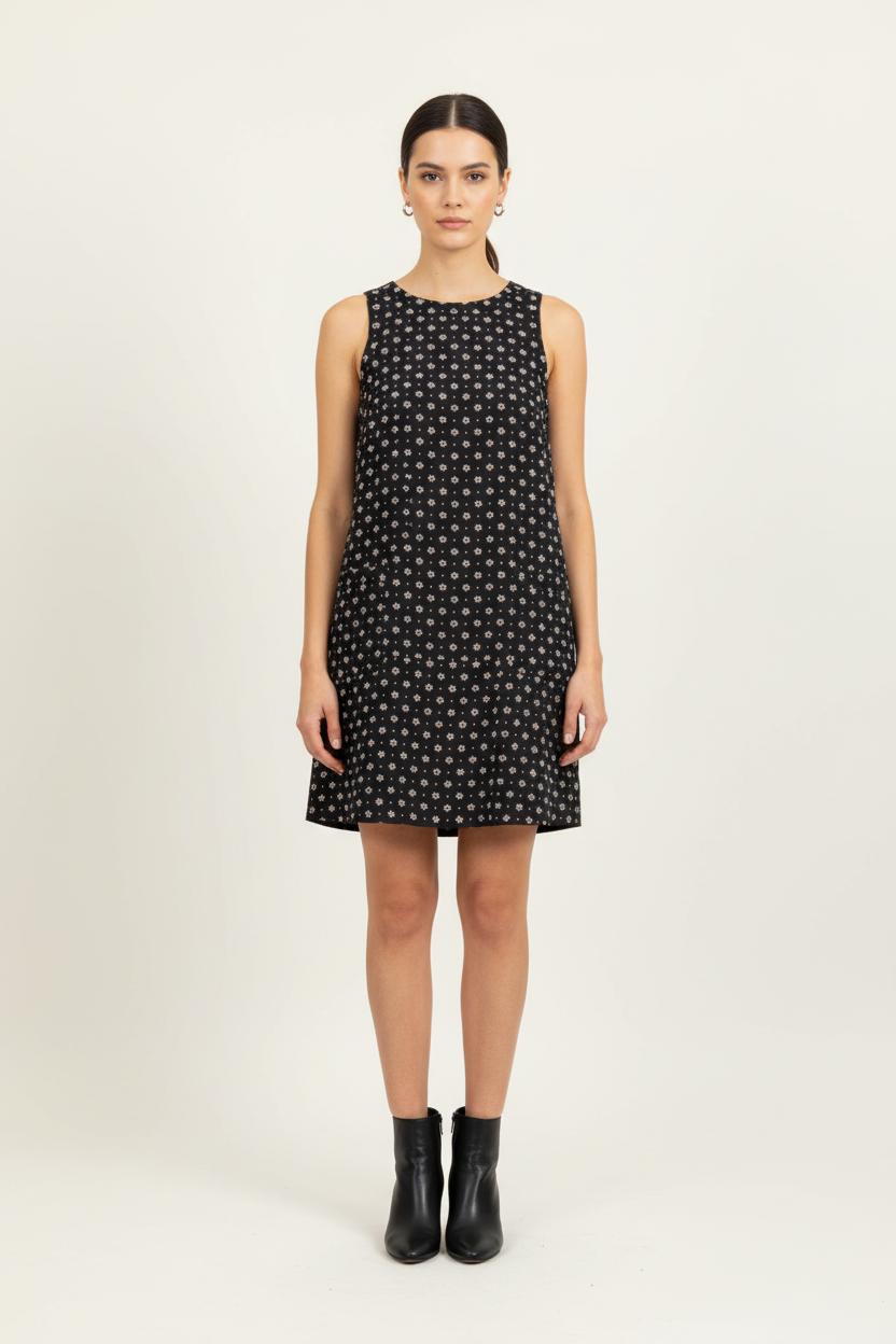 Short & Midi Dress TARA JARMON - Seconde Main Black