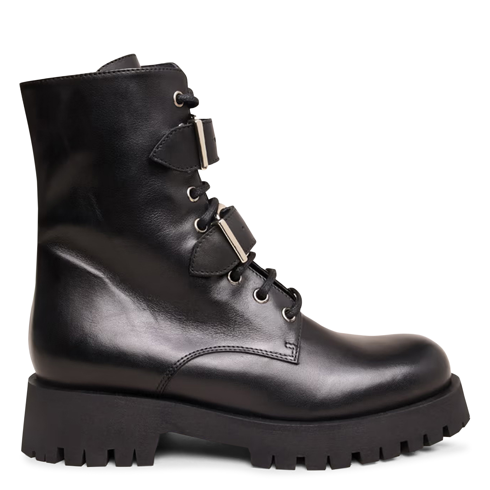 Albert leather boots JONAK Black