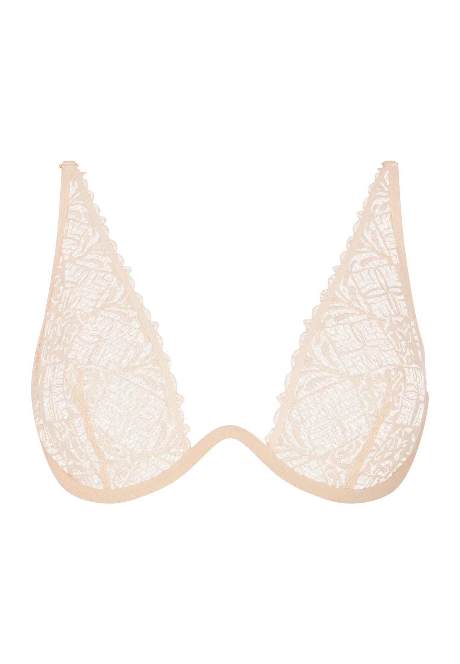 Triangle bra without underwire AUBADE Beige