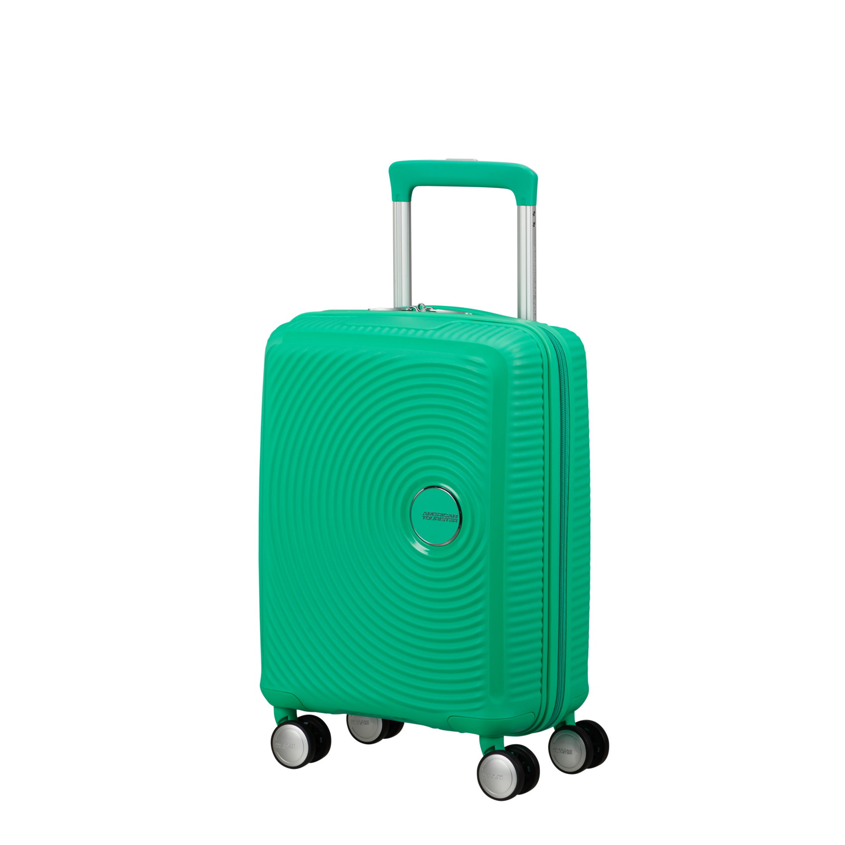 Soundbox Mini Suitcase 4 Wheels Size S AMERICAN TOURISTER Green