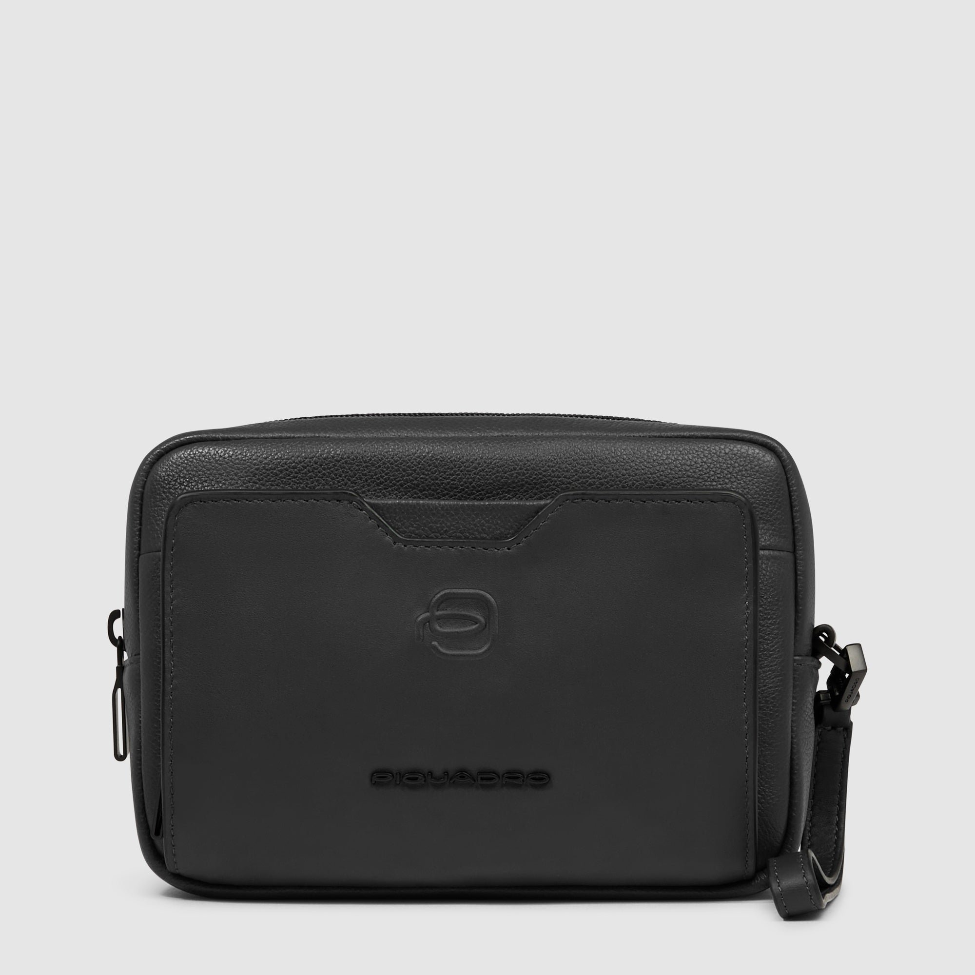 Clutch with removable shoulder strap PIQUADRO Black