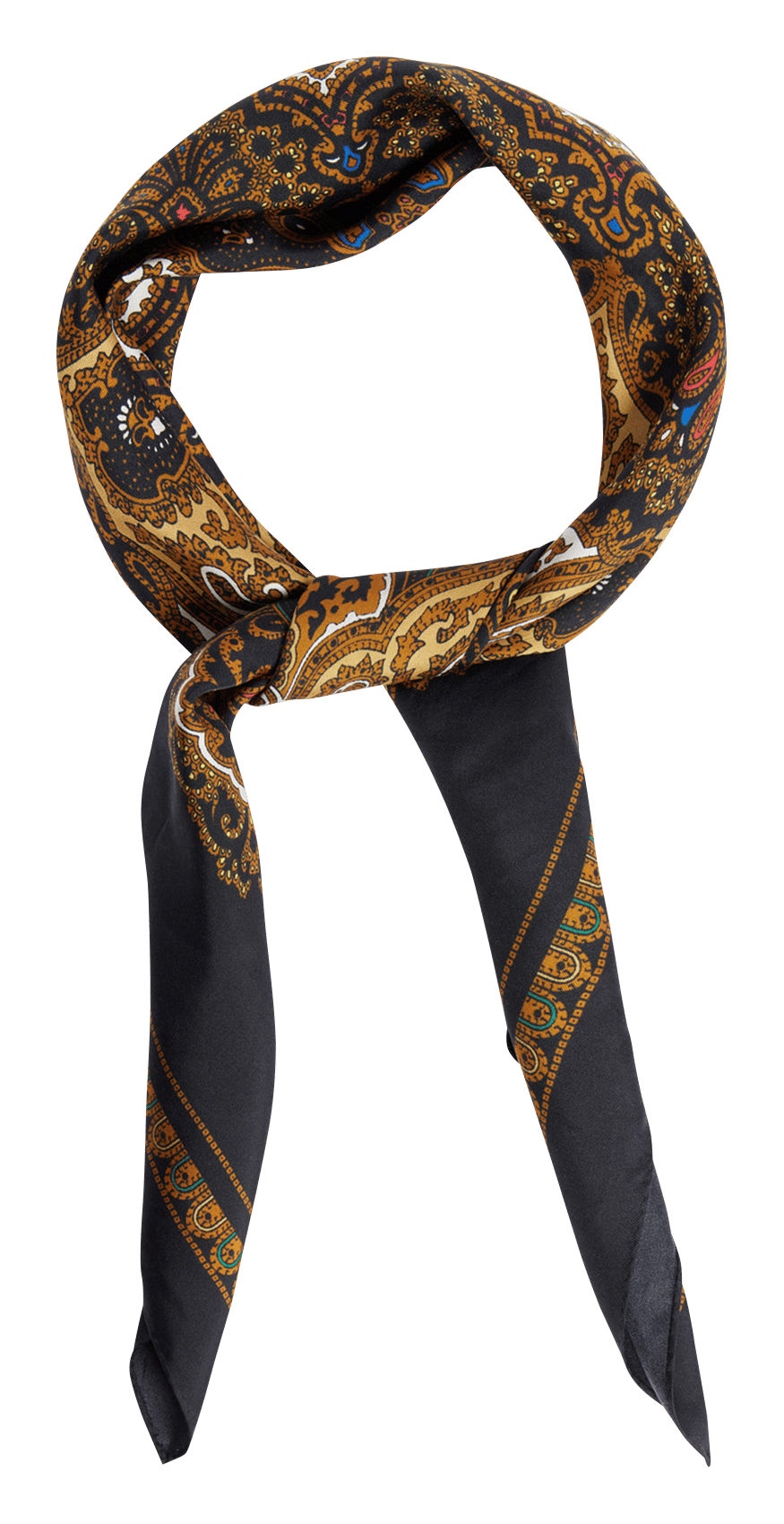 Foulard en soie SANDRO Noir