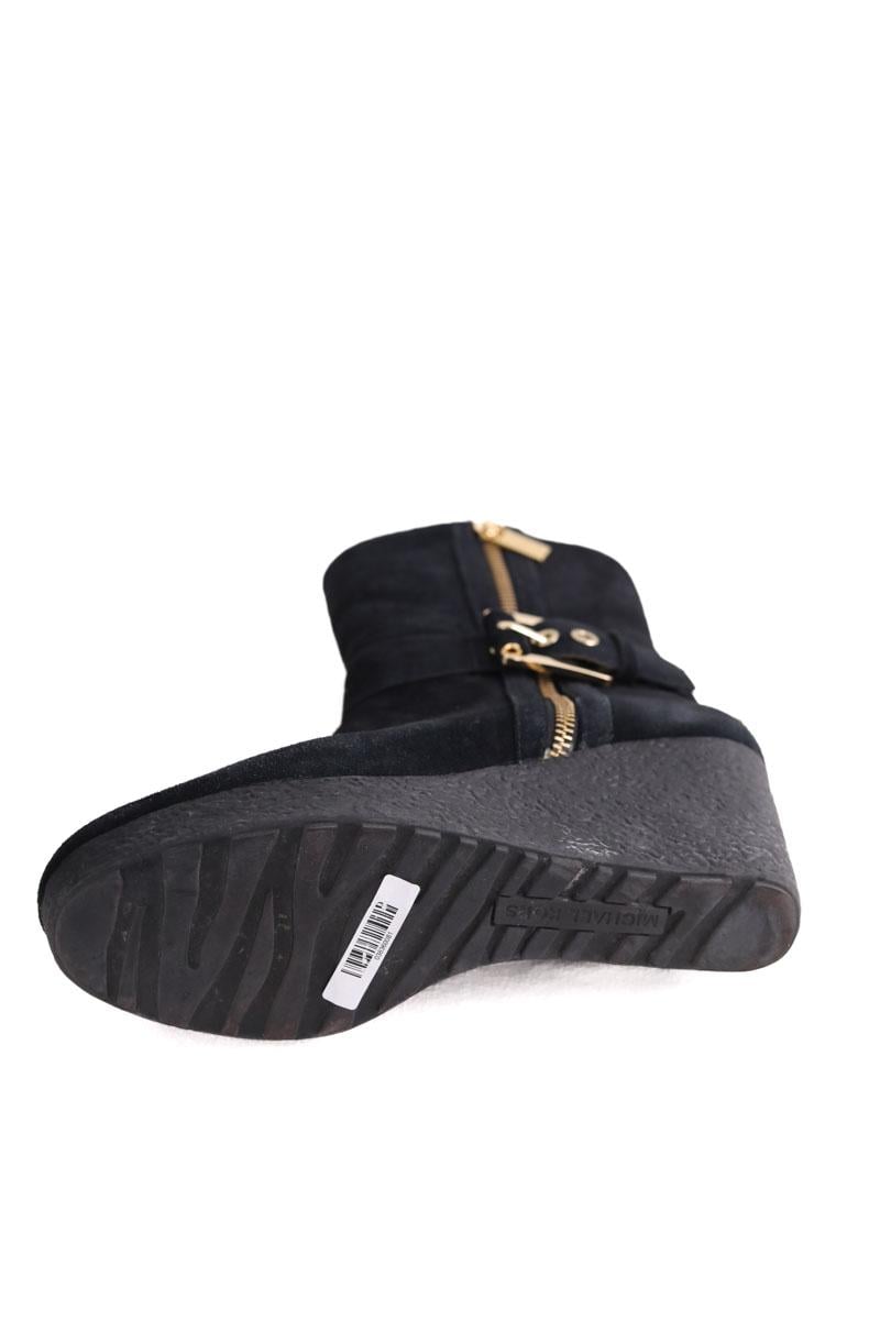 Boots à boucles MICHAEL KORS - Seconde main Noir