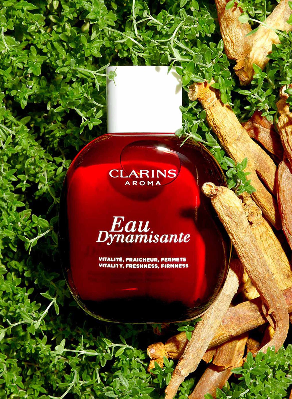 Eau Dynamisante: Vitalität, Frische, Festigkeit - Duftendes Pflegewasser CLARINS No color