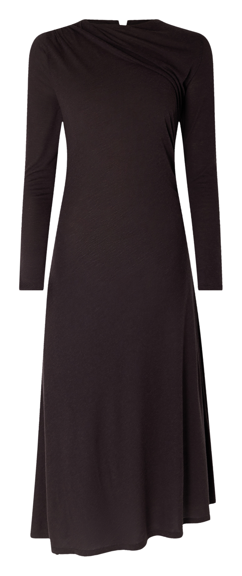 Robe cintrée évasée avec décolleté dos SESSUN Marron