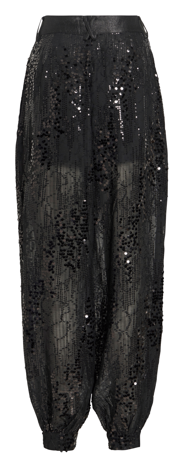 Embroidered balloon pants ROUGE EDIT Grey