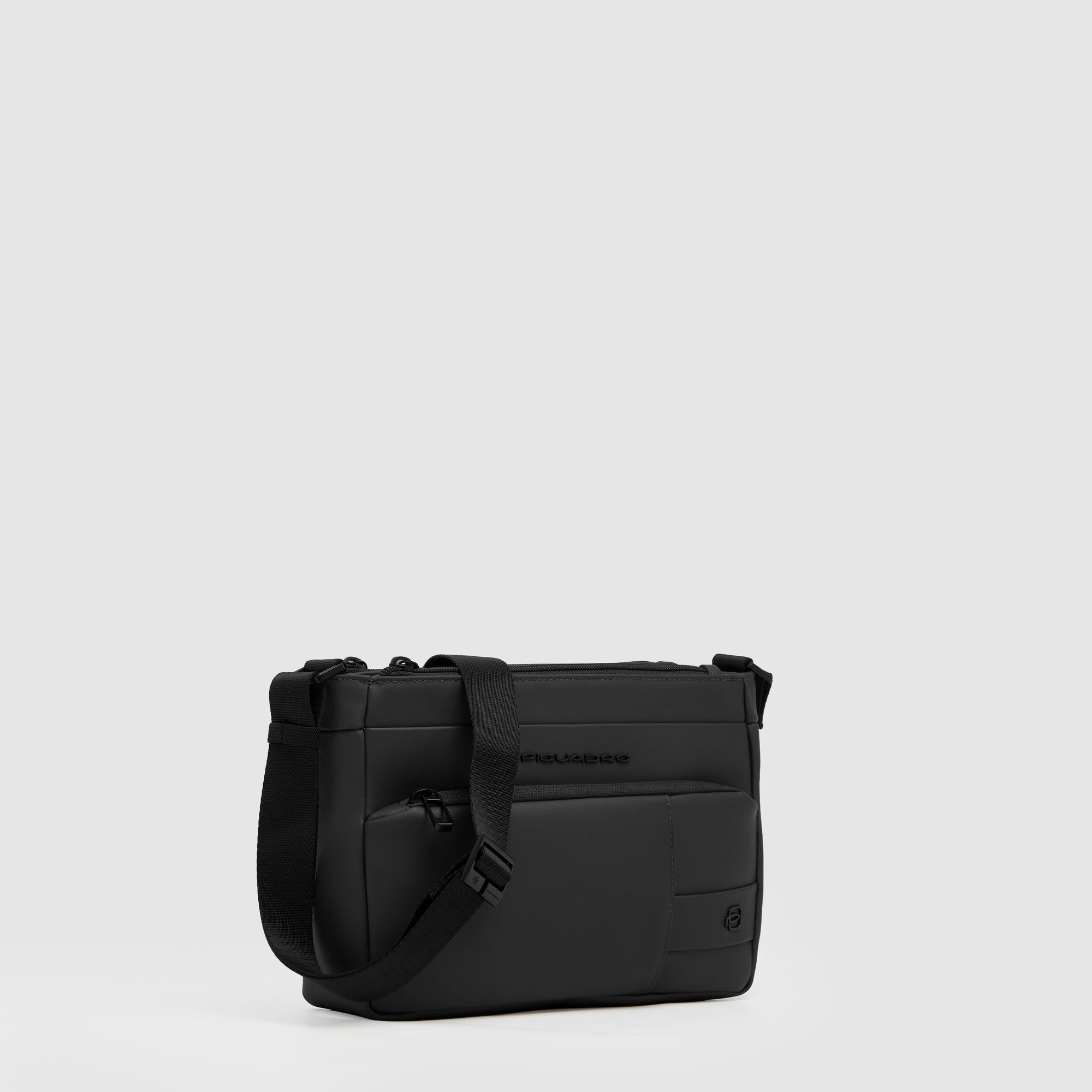 Men's water-repellent shoulder bag PIQUADRO Black