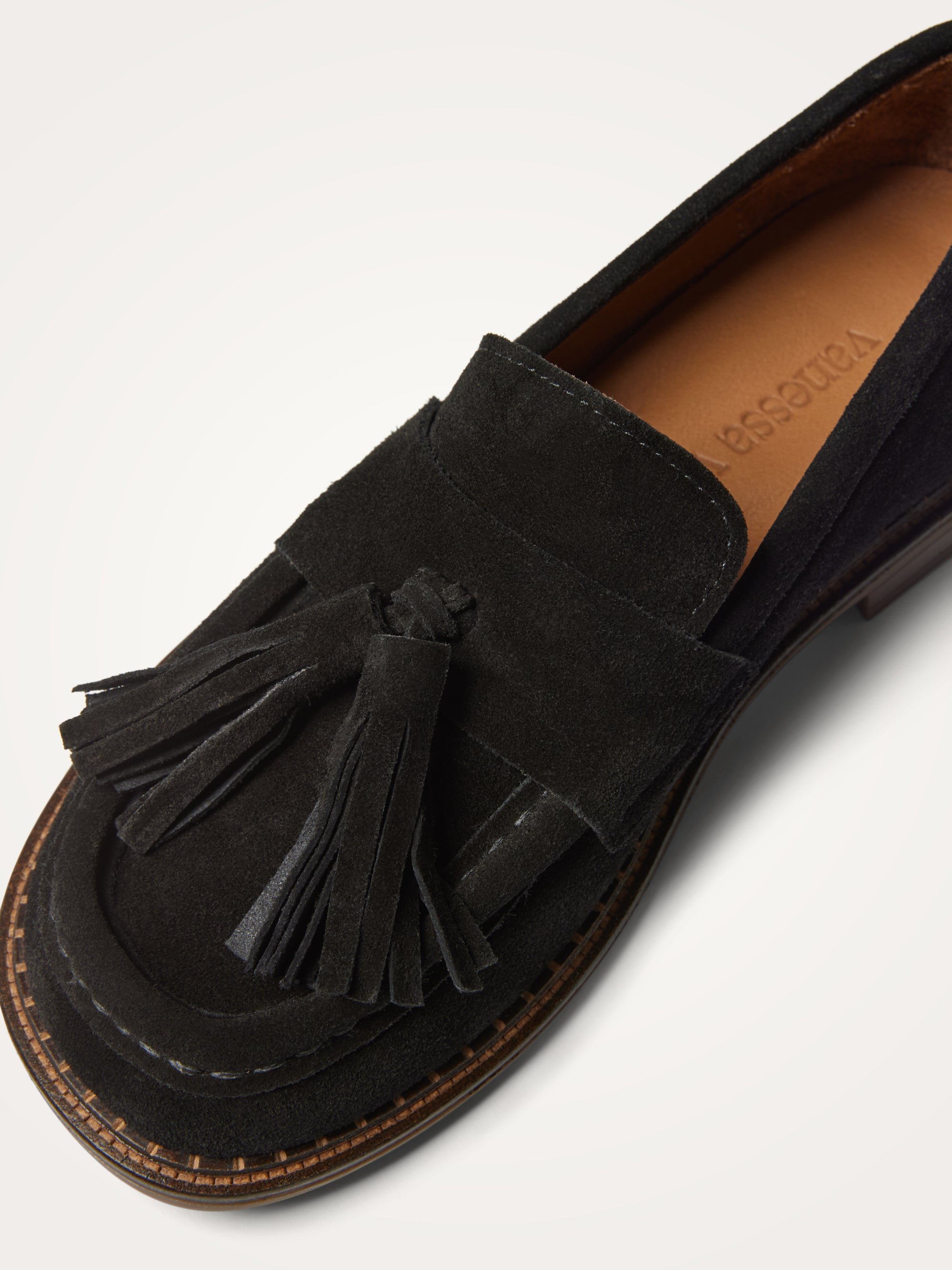 Loafers with flat heel VANESSA WU Black