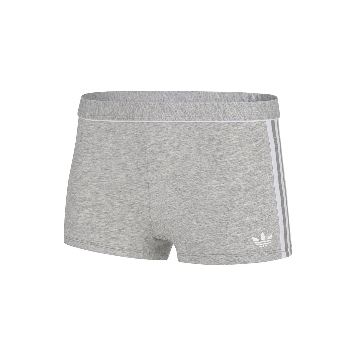 Women's comfort cotton flex adicolor adidas original shorts ADIDAS UNDERWEAR Grey