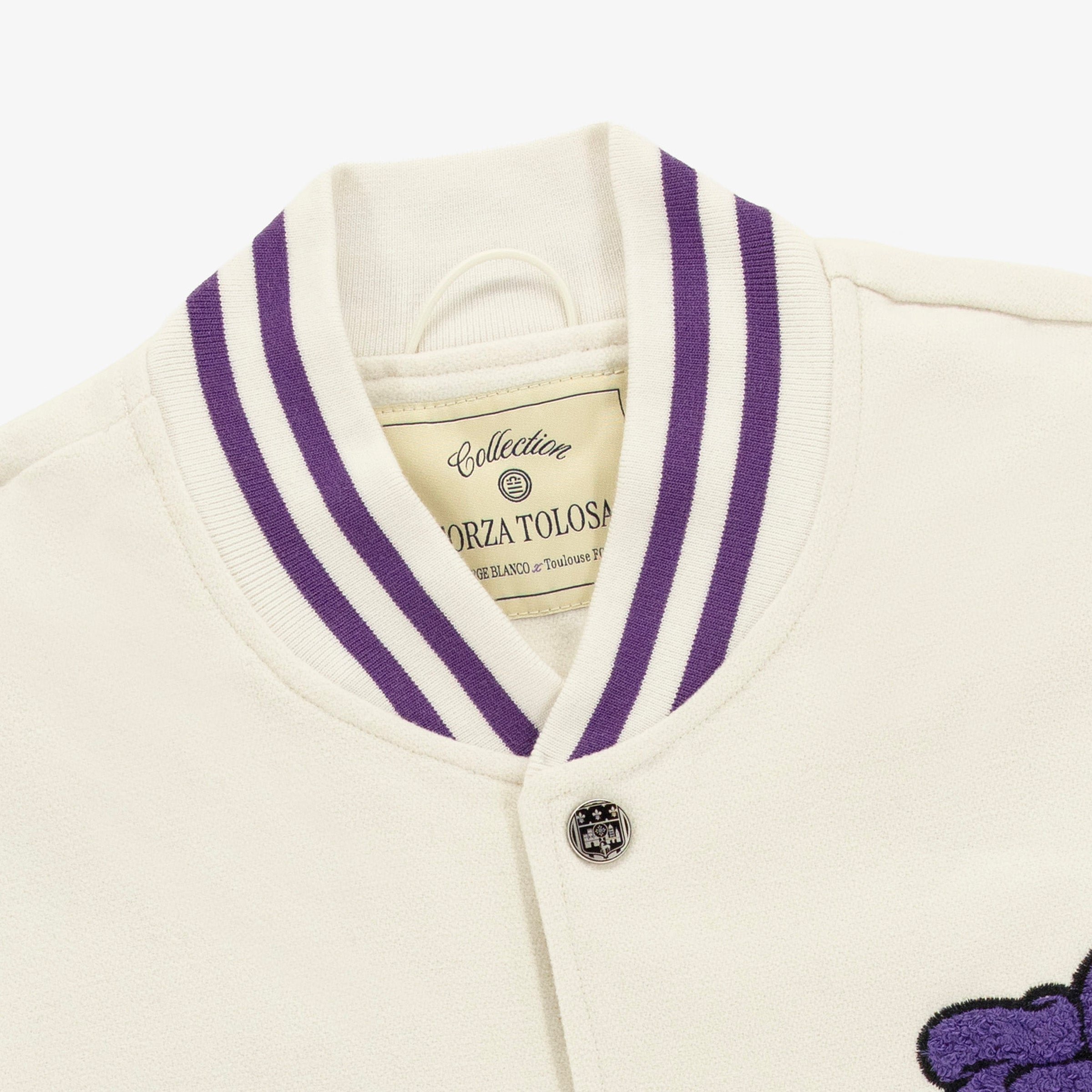 Teddy parka jacket SERGE BLANCO White