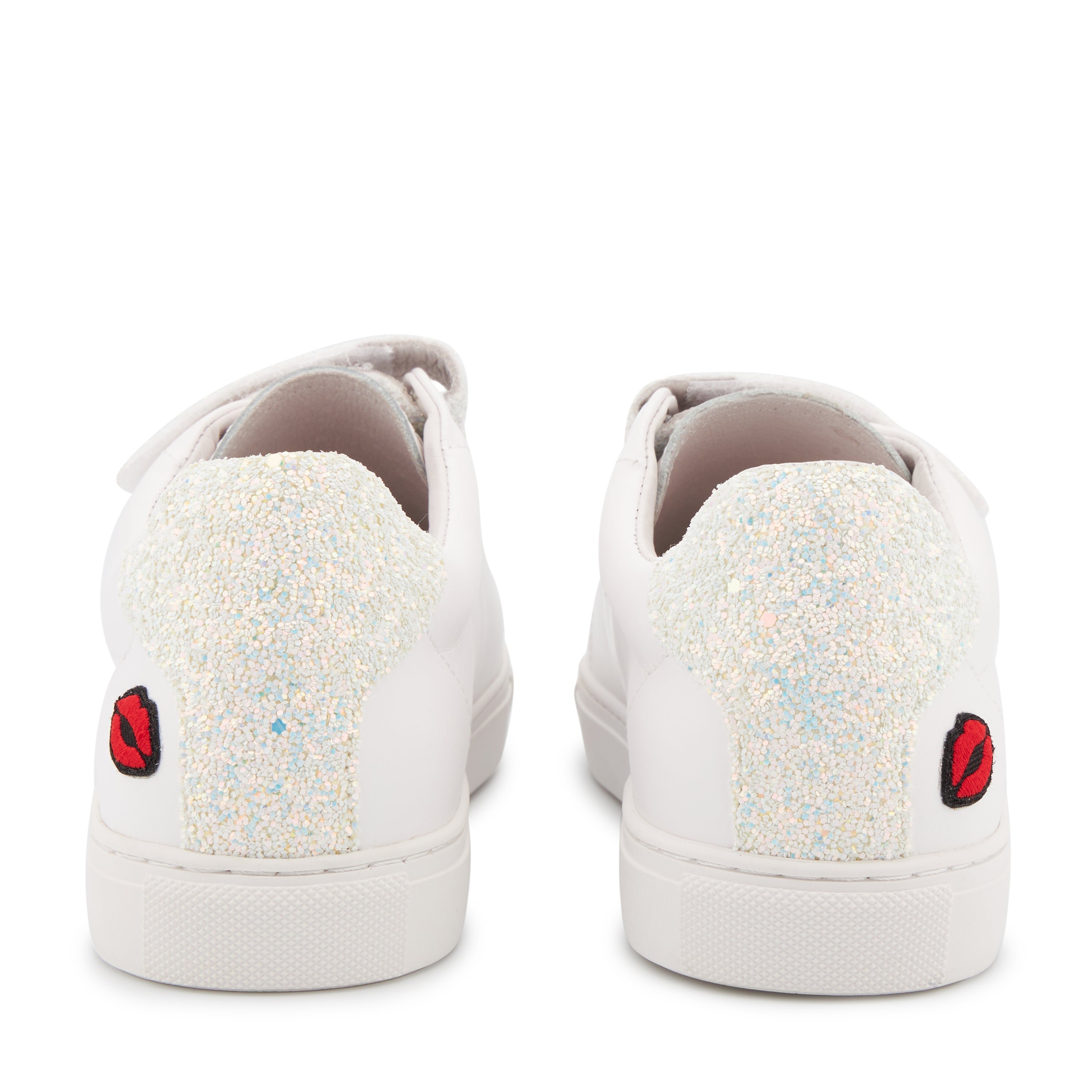 Leather sneakers BONS BAISERS PARIS White