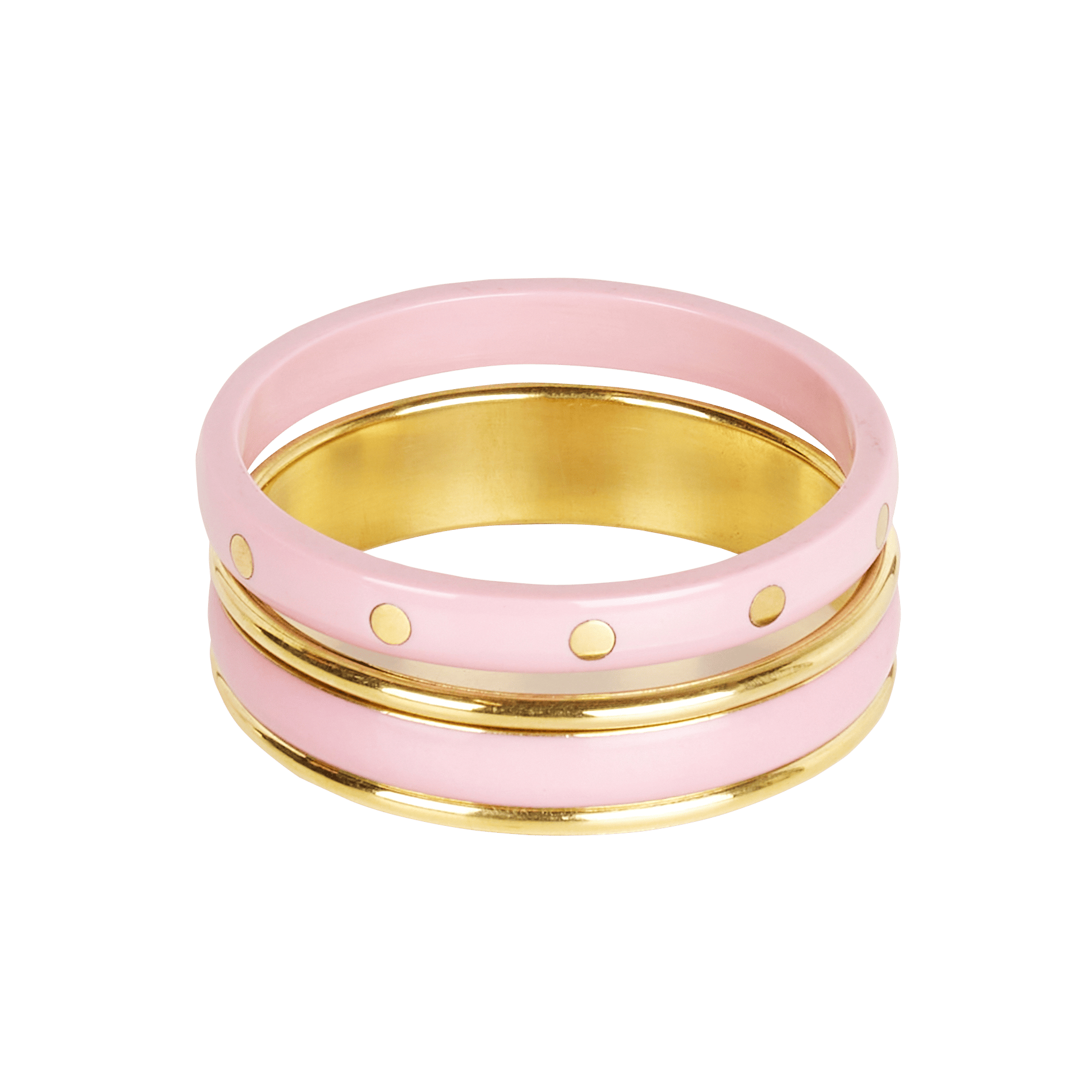 Set Of Two Bangles Lilas Feeka - Women - 6JON0103-05031-LILAS | Place ...