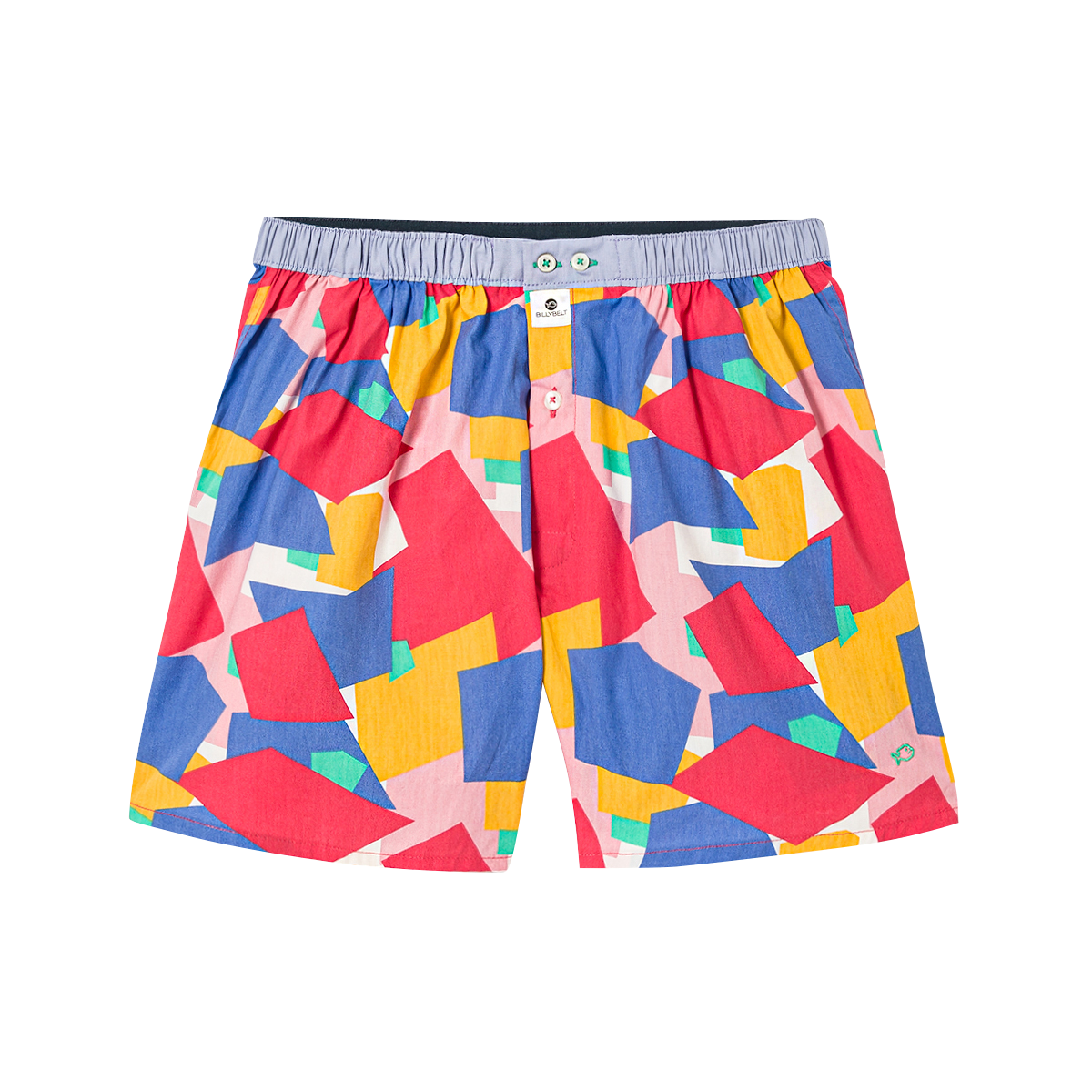 Organic cotton boxer shorts BILLYBELT Multicolored