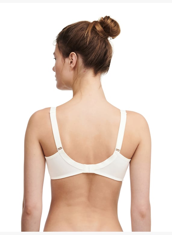 Moulded full-cup bra | White by CHANTELLE Moulded full-cup bra White