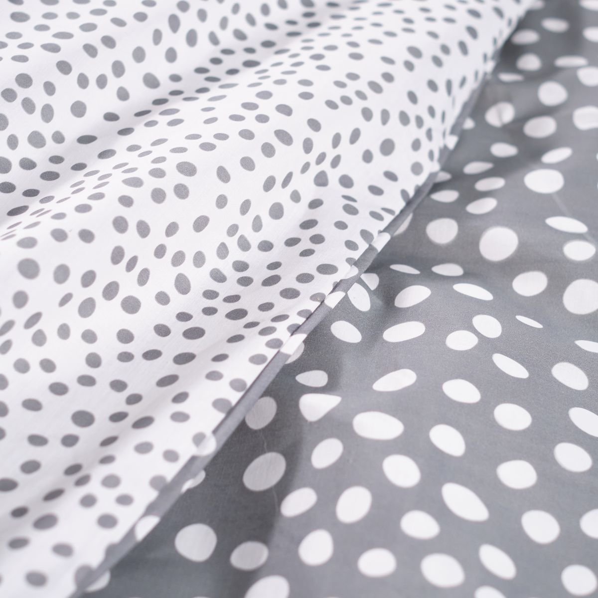Printed cotton bed set TODAY LINGE DE MAISON White